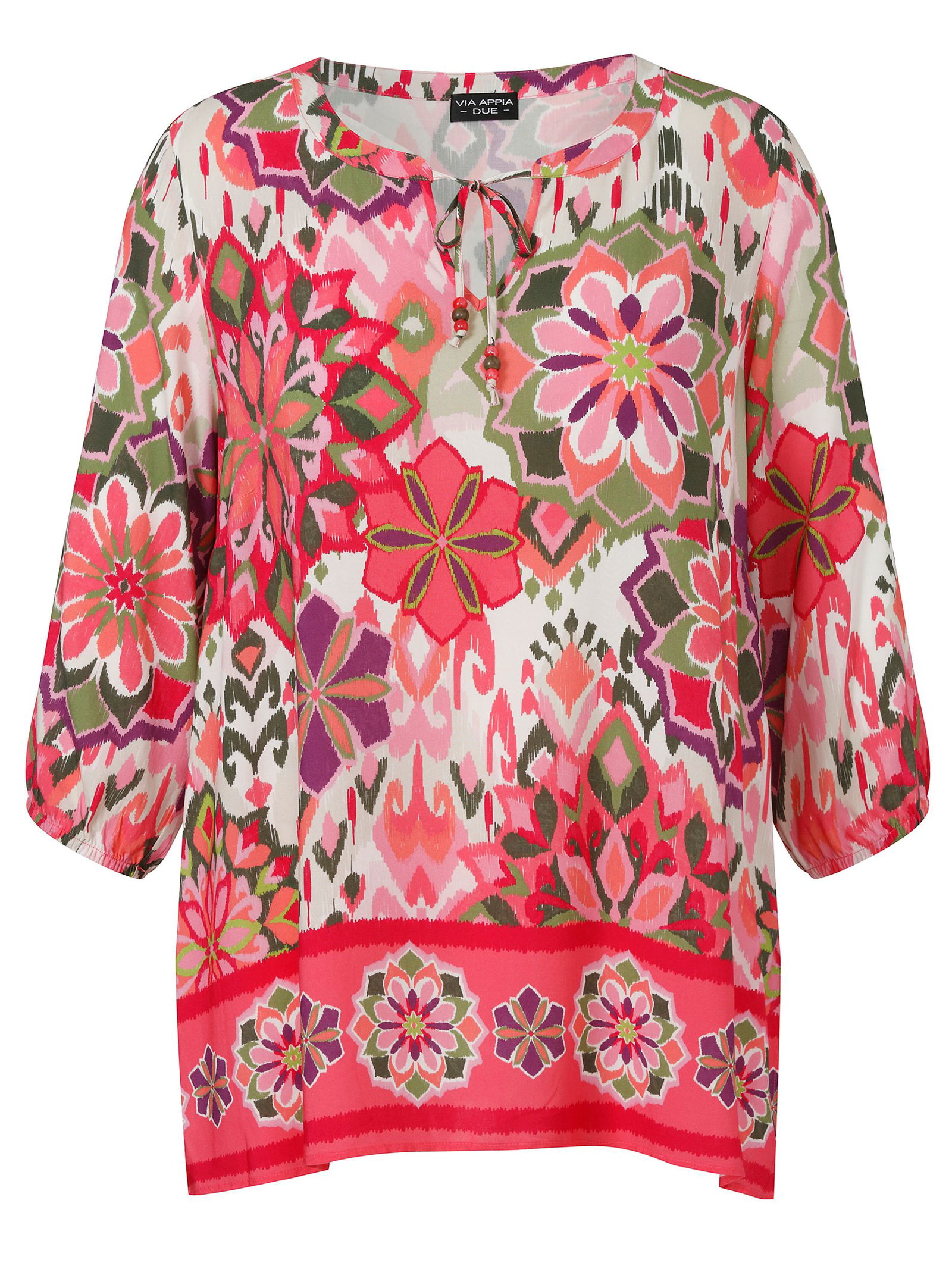 c9584faf535e019e4f553385cc69cb72 VIA APPIA DUE |  VIA APPIA DUE Druckbluse  | 50 | magenta multicolor