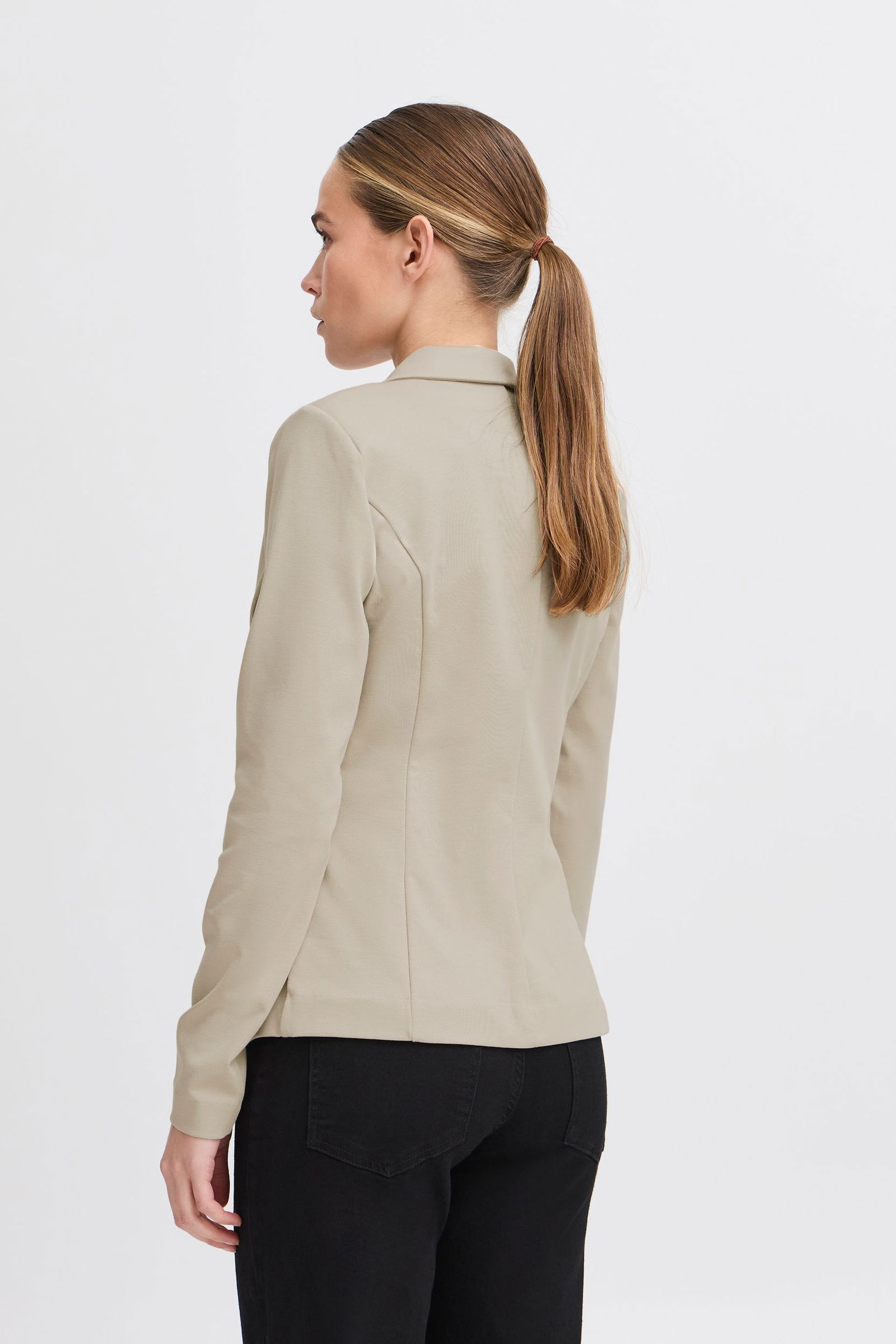 ICHI |  ICHI Sweatblazer  | L | doeskin