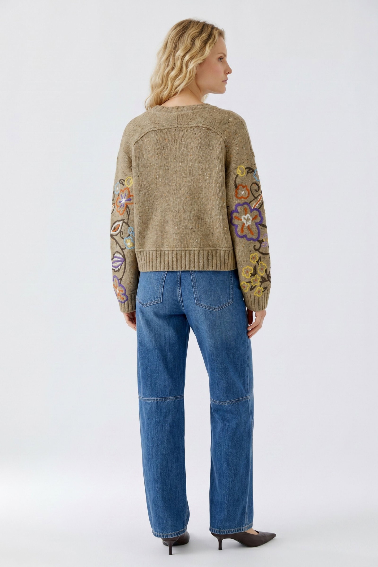 Pullover, camel violet #6