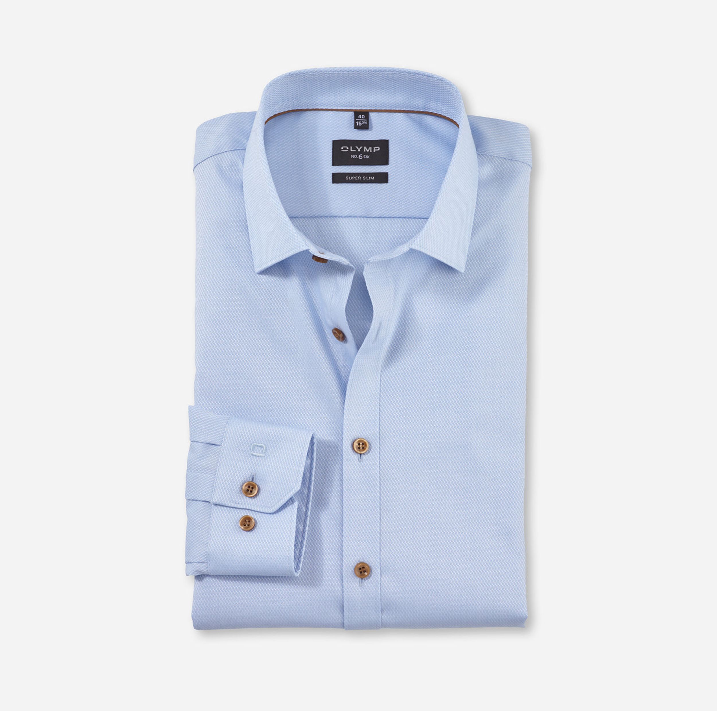Olymp |  Olymp Hemd Slim Fit  | 41 | hellblau