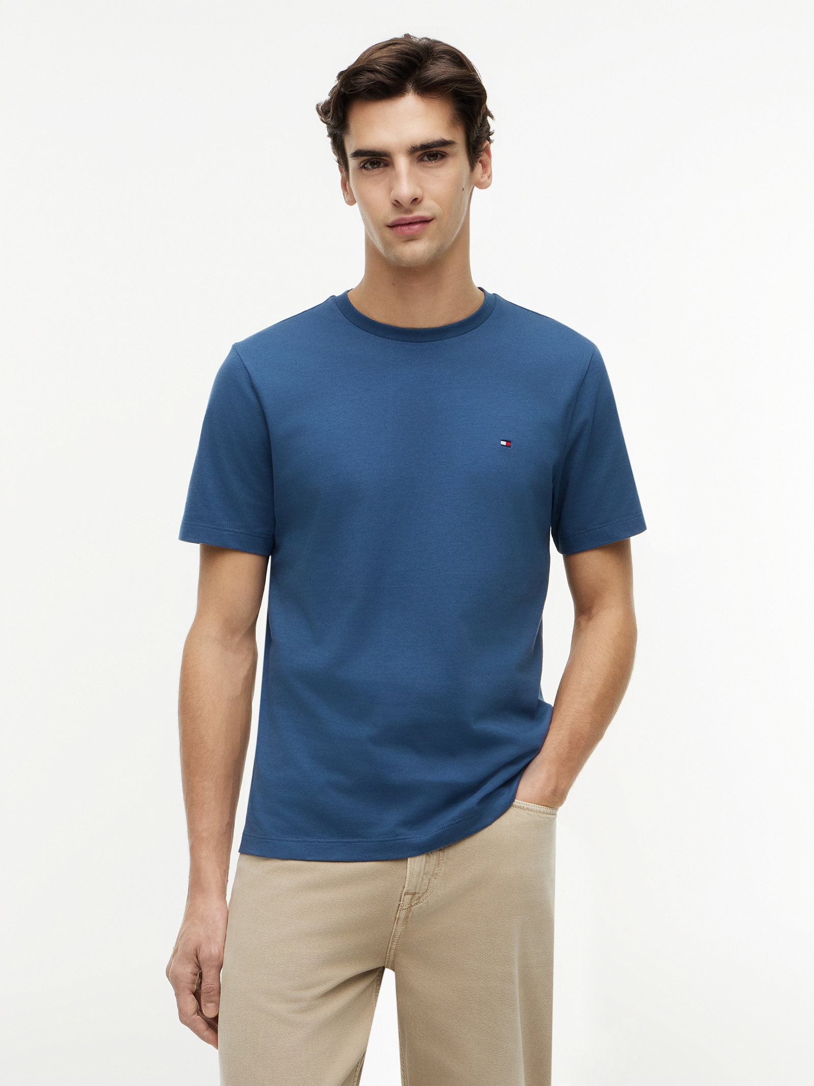 ESS SEASONAL REG FIT SOLID TEE, BLUE #2