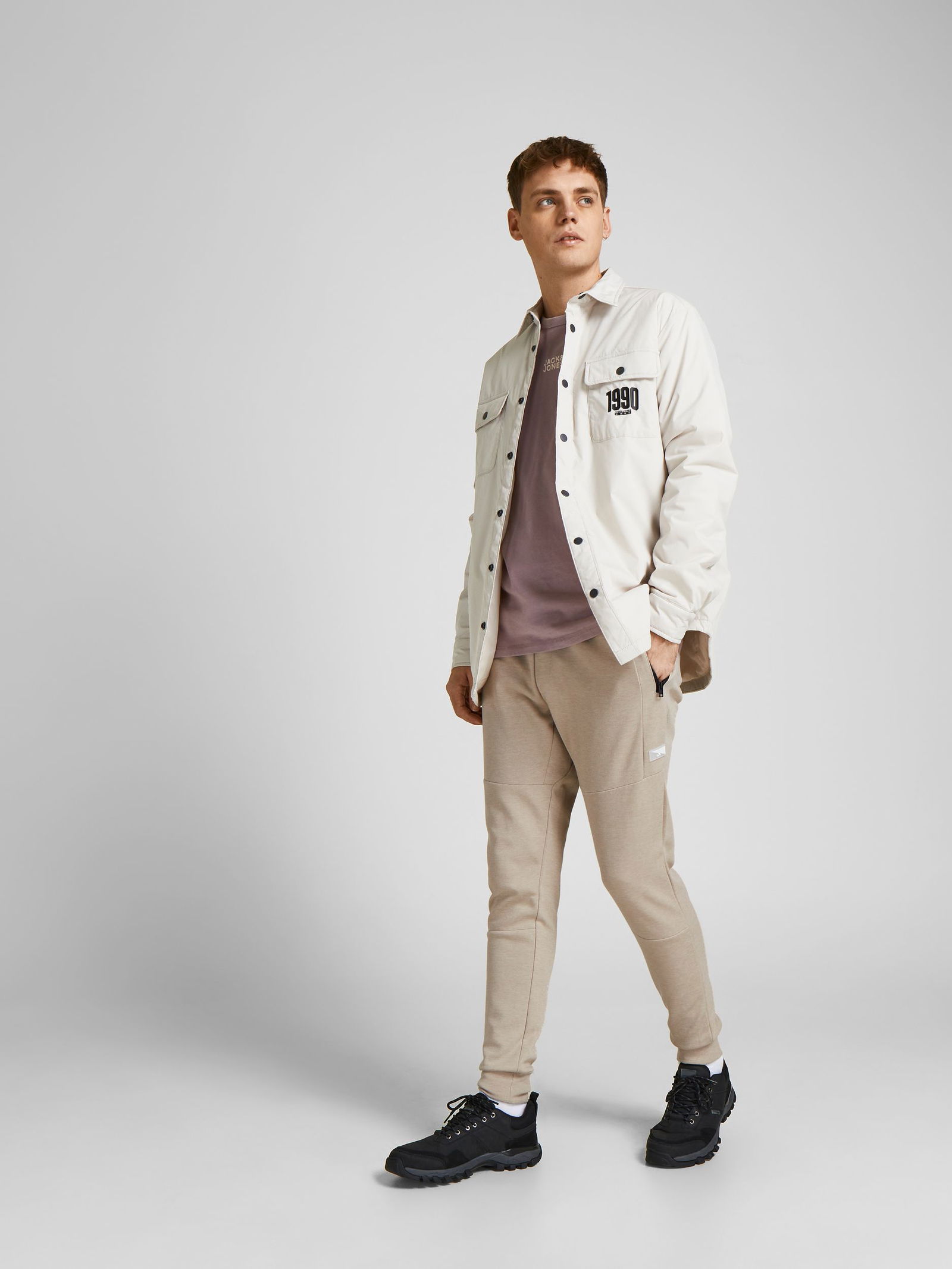 Jack&Jones |  JPSTWILL AIR SWEAT PANTS NOOS | L | oxford tan