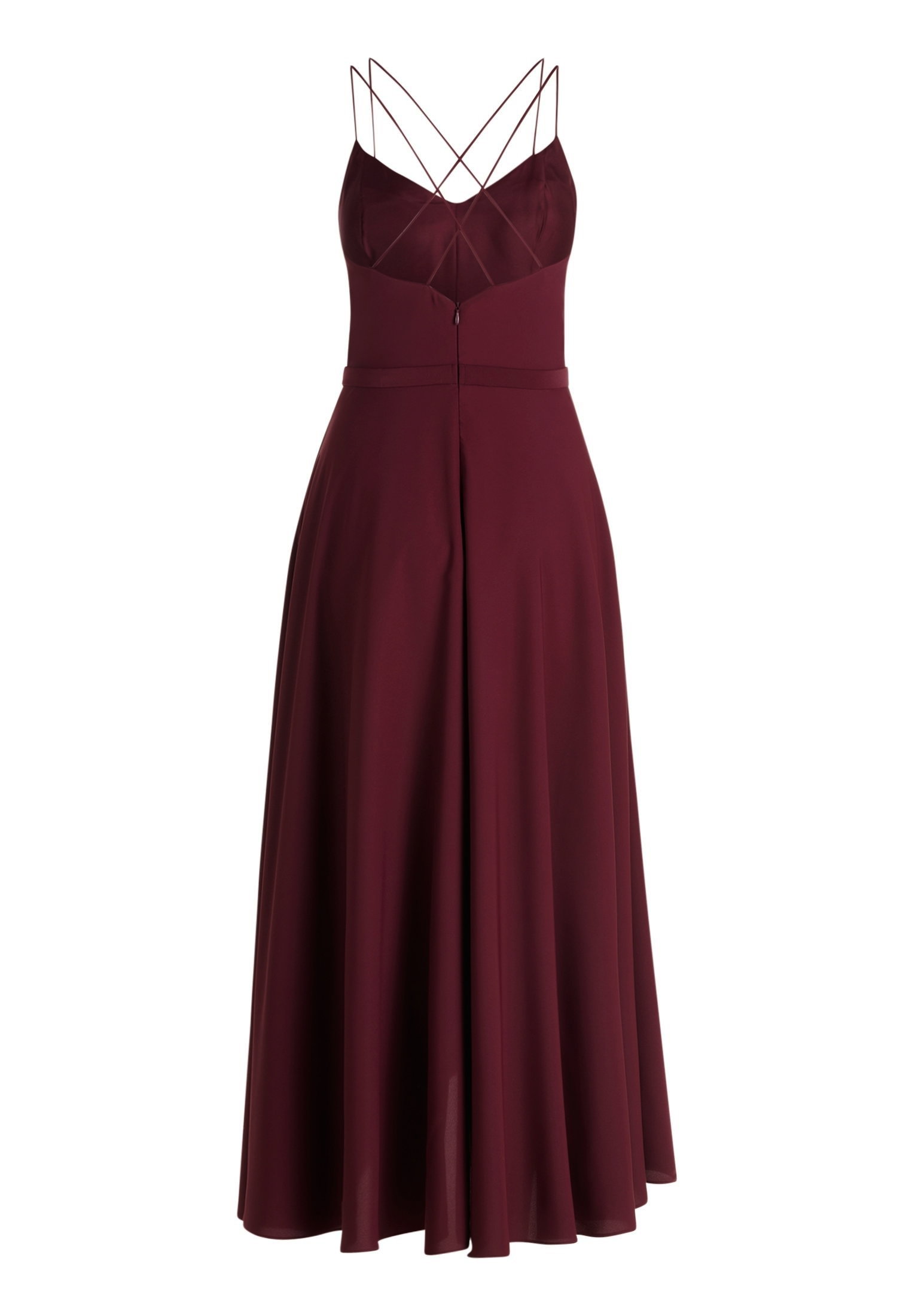 Kleid Lang ohne Arm, Deep Dahlia #2