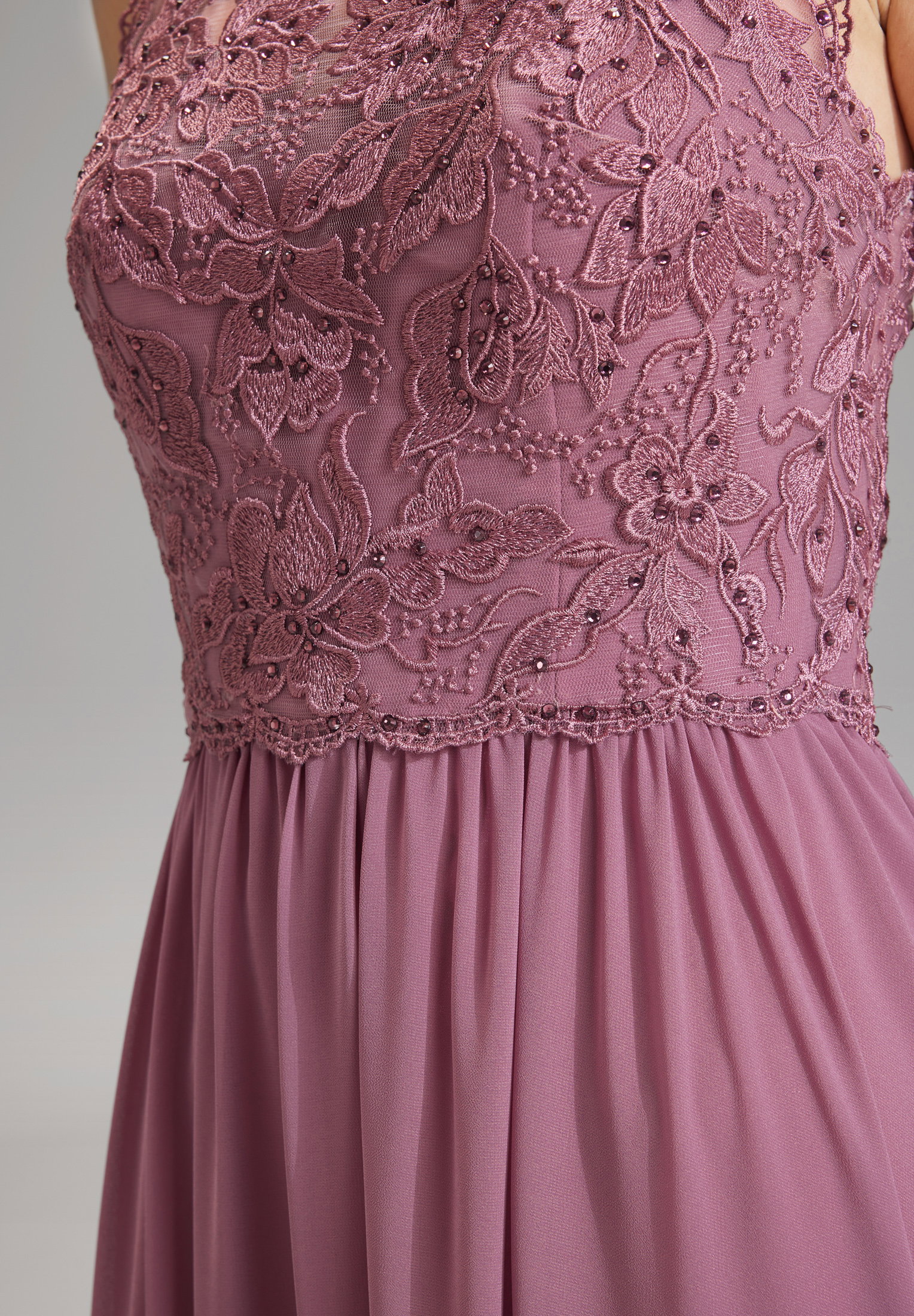 Hey Kyla High-closed-Abendkleid mit floraler Spitze #5