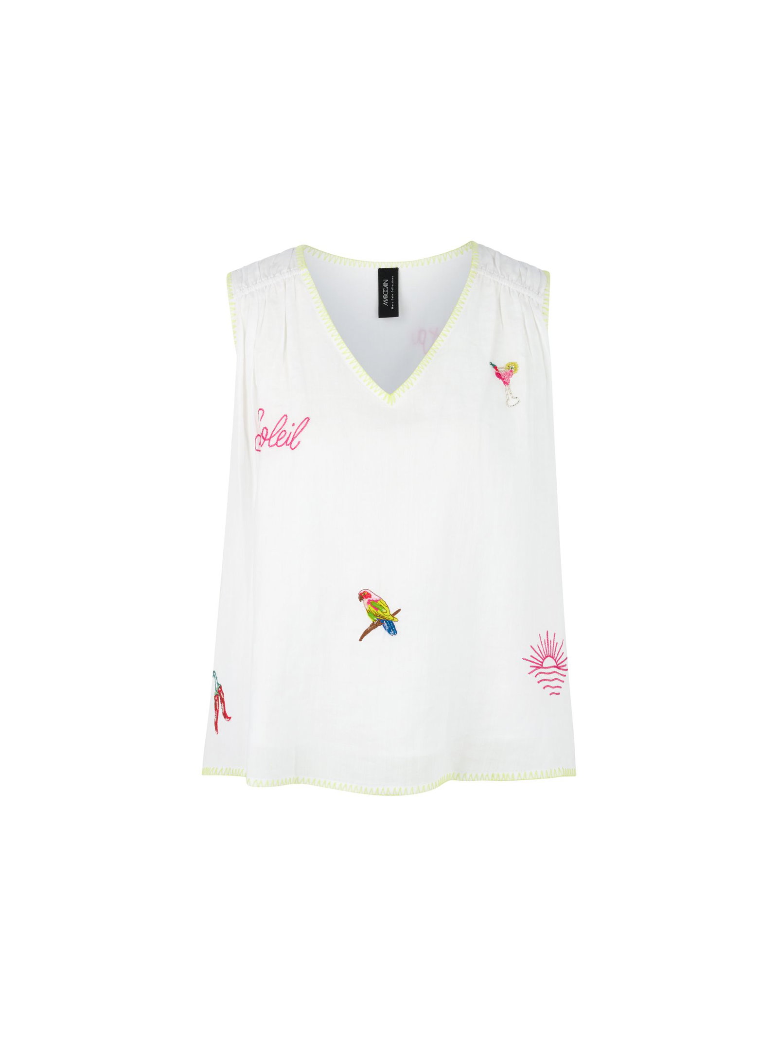 718376870462f519a61282b7fa218b13 Marc Cain Sports | Marc Cain Sports Blusentop | 38 | white