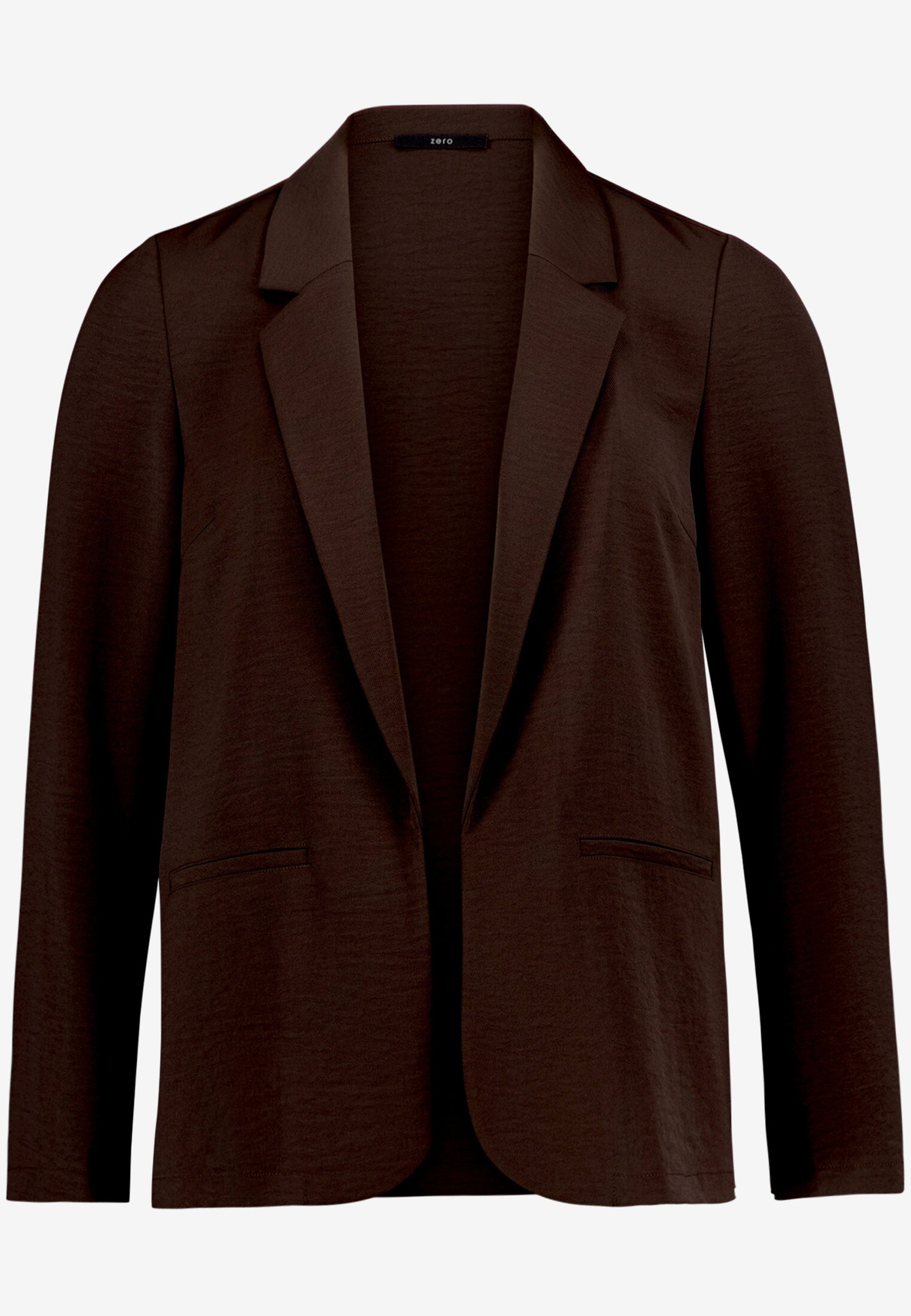 Blazerjacke Lang 3/4 Arm, Chocolate Plum #1