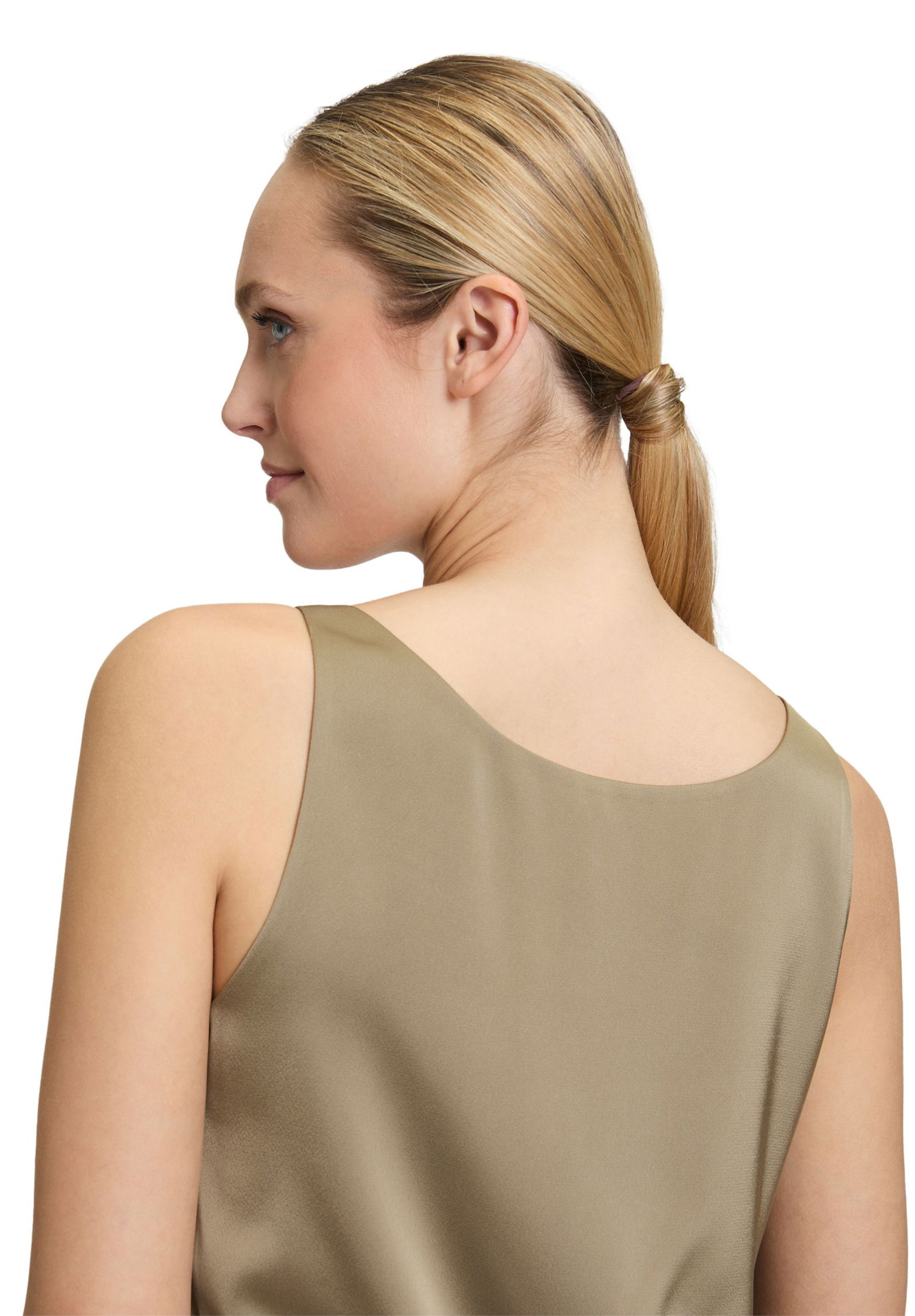 V by Vera Mont |  V by Vera Mont  Satin-Bluse | 36 | turf