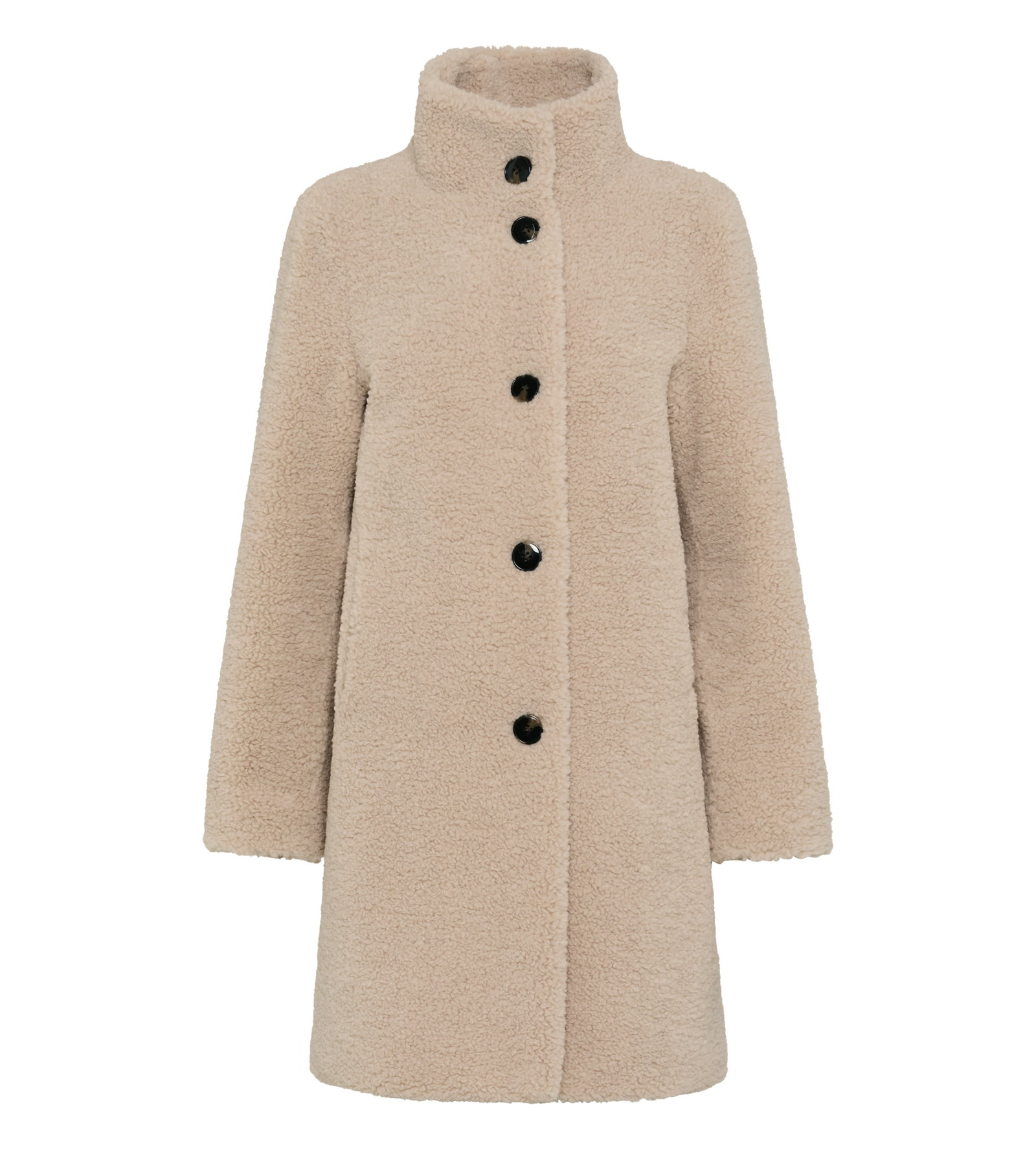 JACKE WEBPELZ, BEIGE/KITT #8
