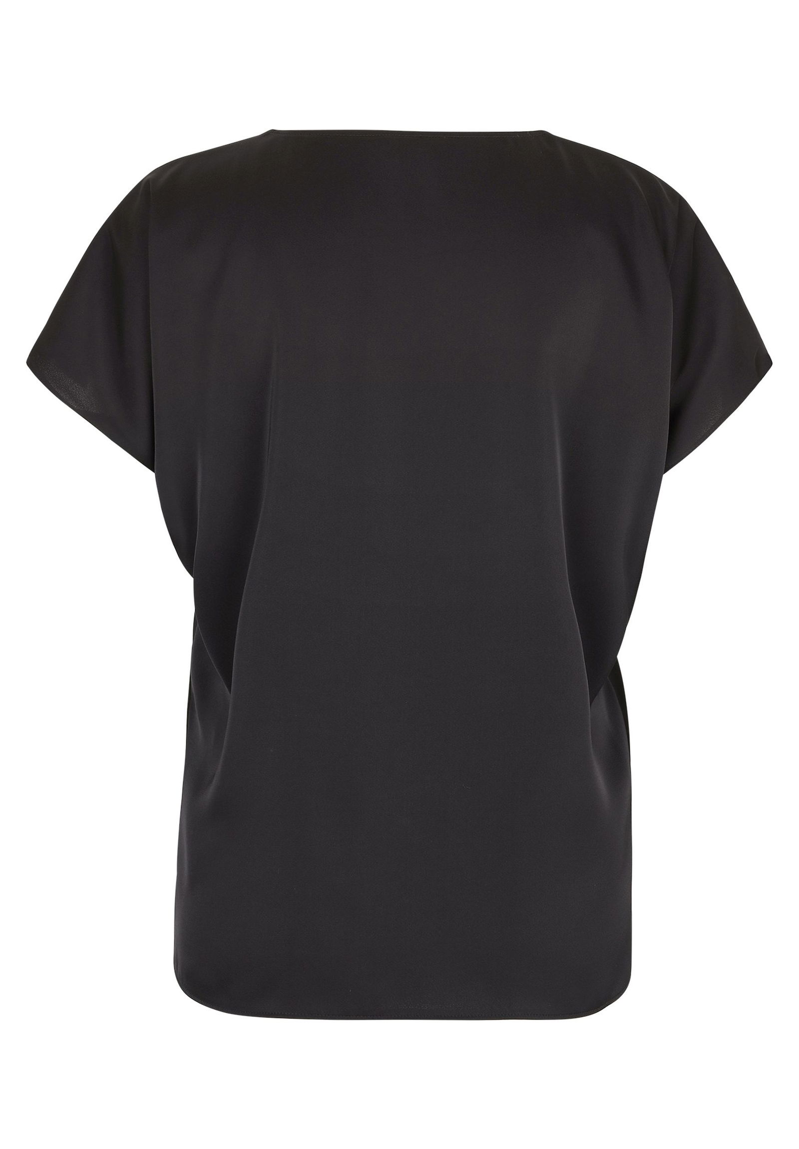 V by Vera Mont |  Satin-Bluse | 46 | schwarz