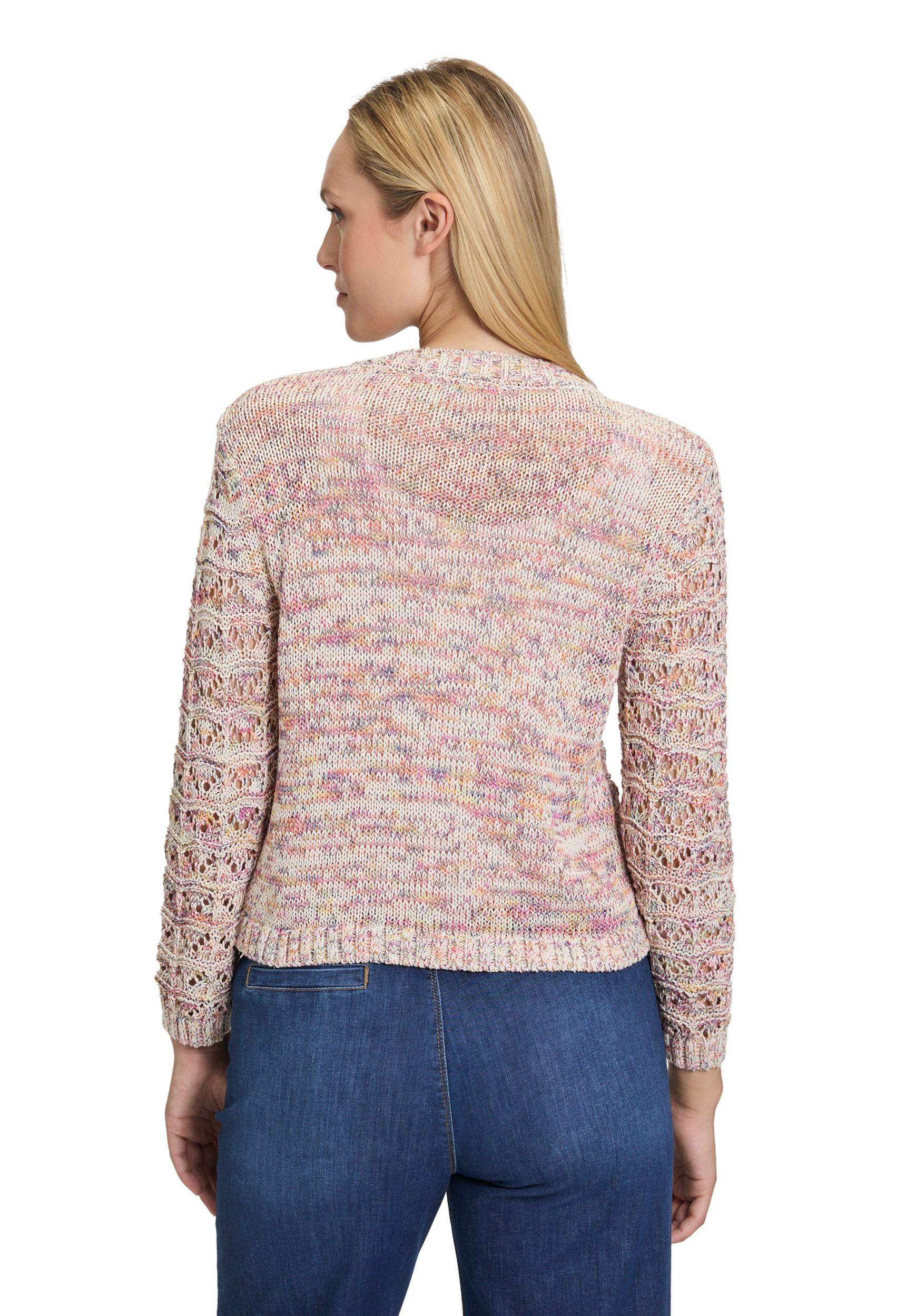 Cartoon |  Cartoon Strickjacke | Cardigan  | 38 | weiß/blau