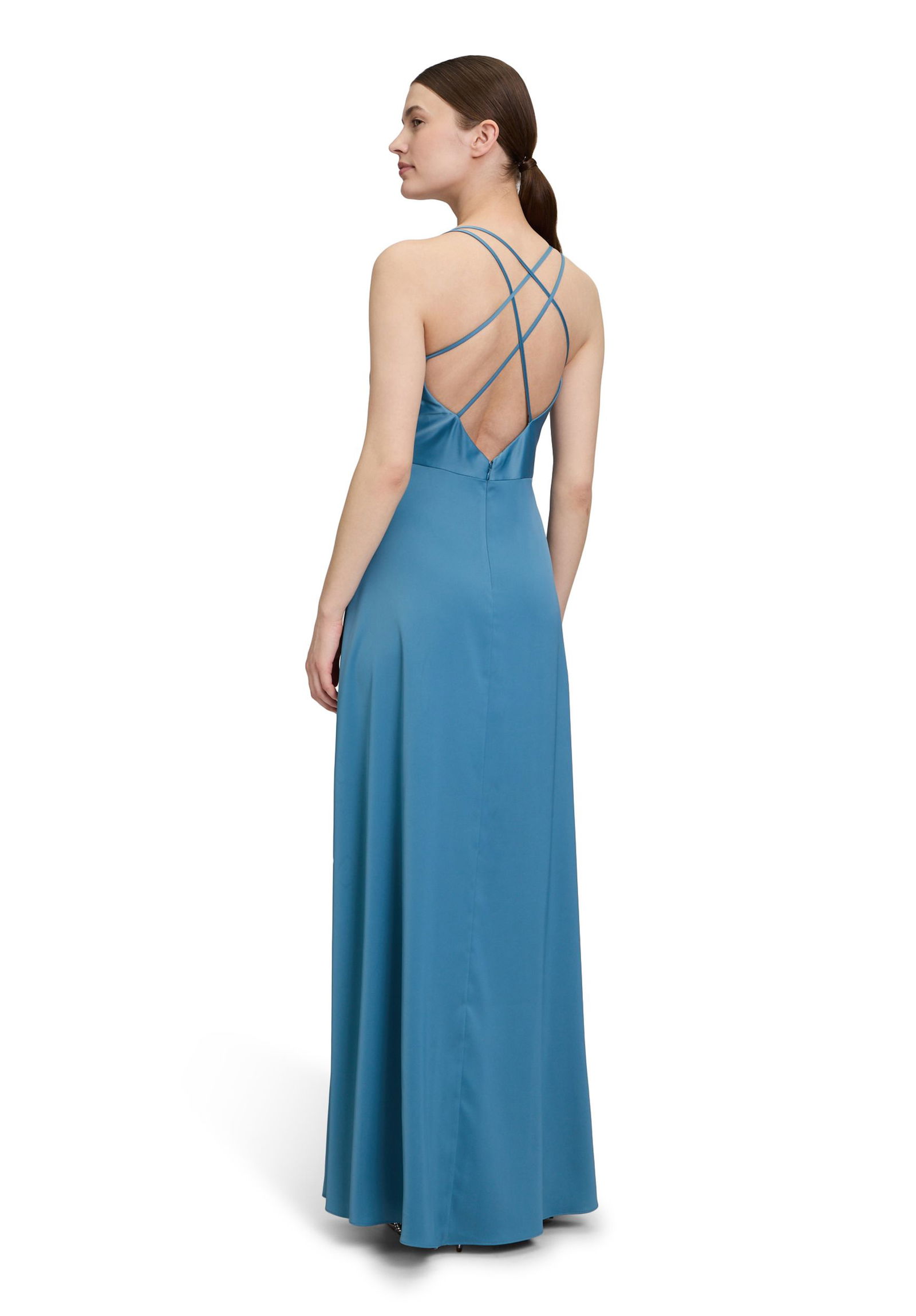 6d30621648638b20cb3863922d08fdaf VM by Vera Mont |  VM by Vera Mont Langes Kleid  | 38 | shiny bluestone