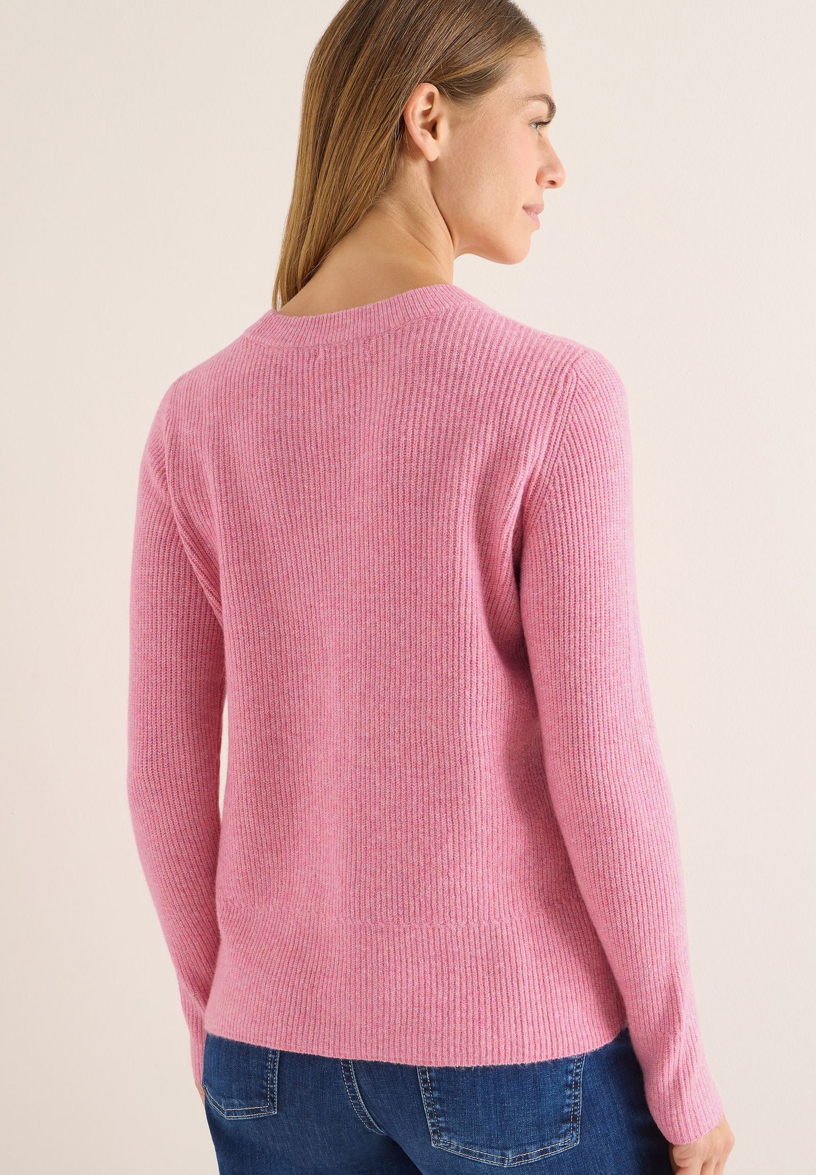  | NOS_Cosy rib-mix sweater, mushroom taupe melange | M | 11231_16965
