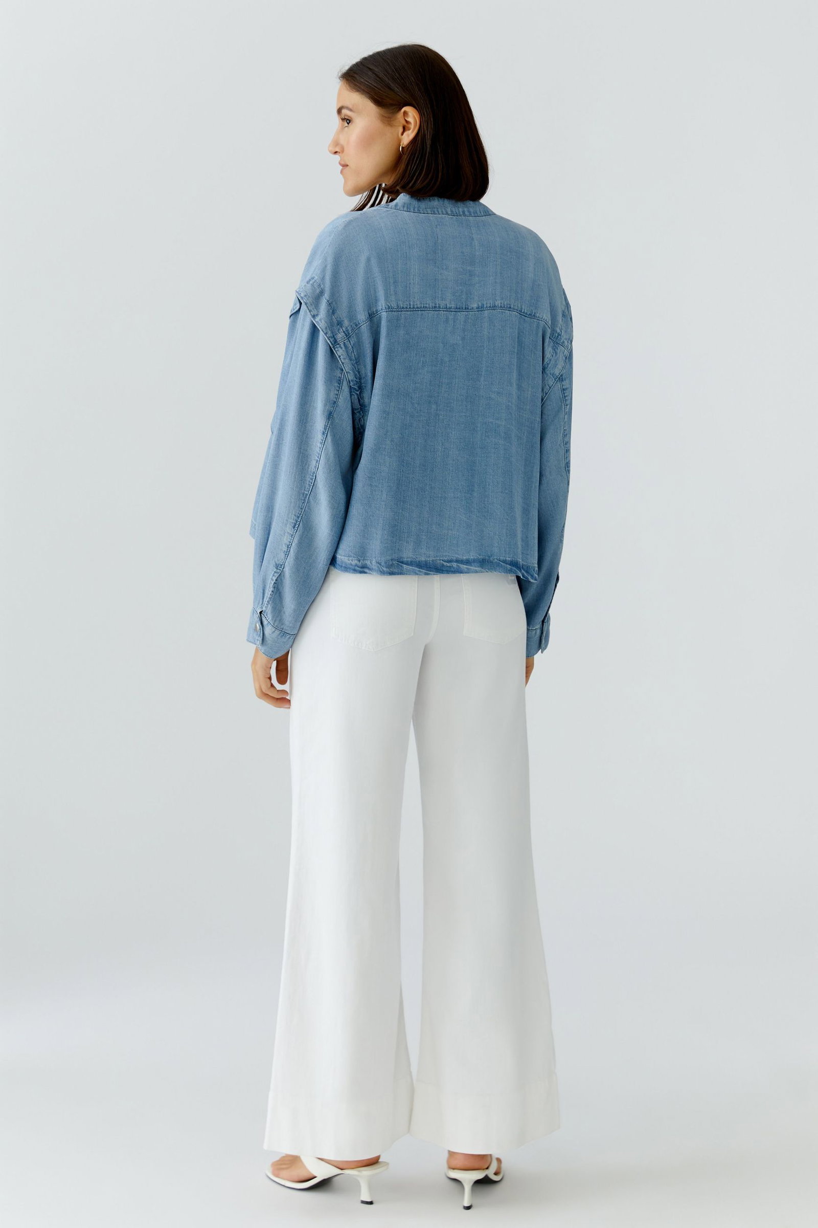 4bc150fba8f4e7ba04a84240c2de4d53 Oui | Oui Jeansjacke | 34