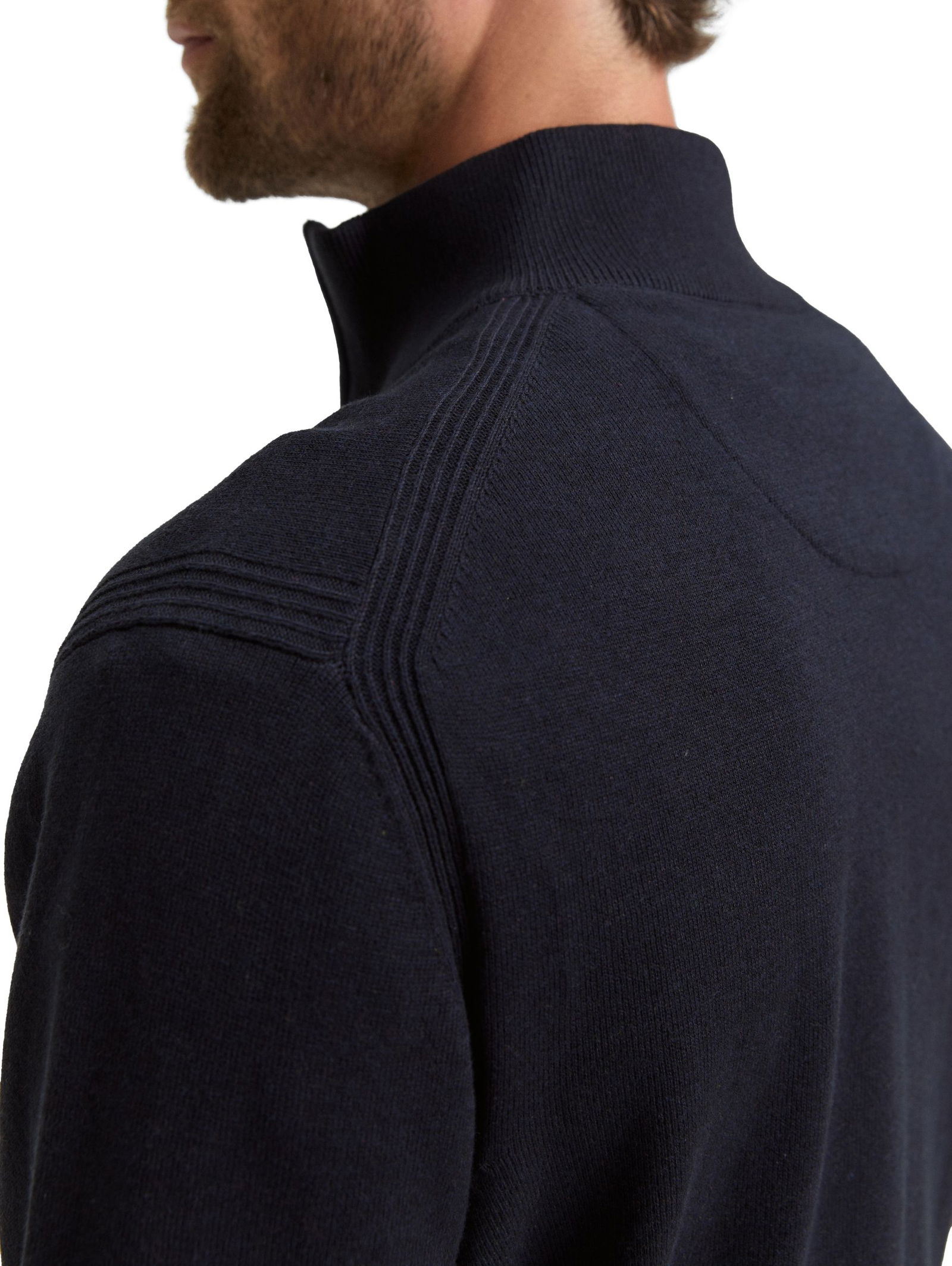 Tom Tailor | Tom Tailor Strickjacke | Cardigan | XL | knitted navy melange