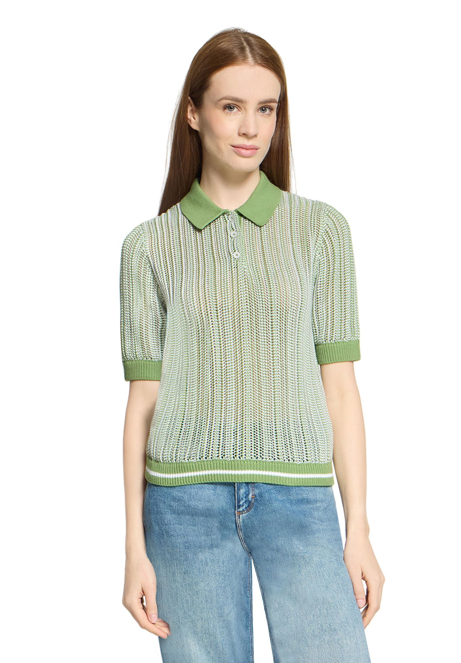 Cartoon |  Cartoon Pullover  | 36 | khaki/white