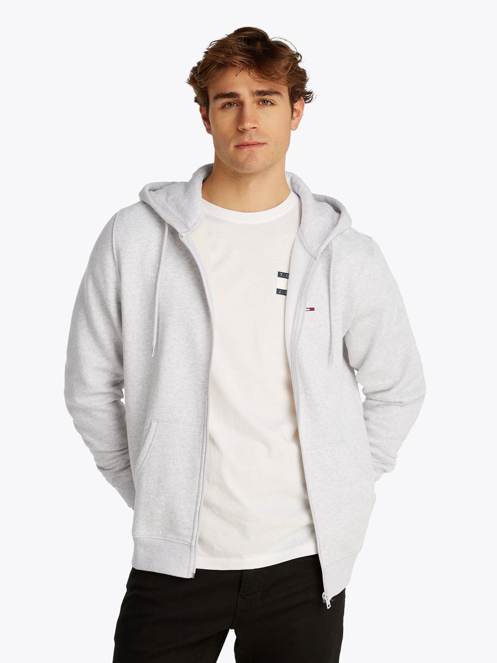 Tommy Jeans |  Tommy Jeans Sweatjacke  | XXXL | new charcoal