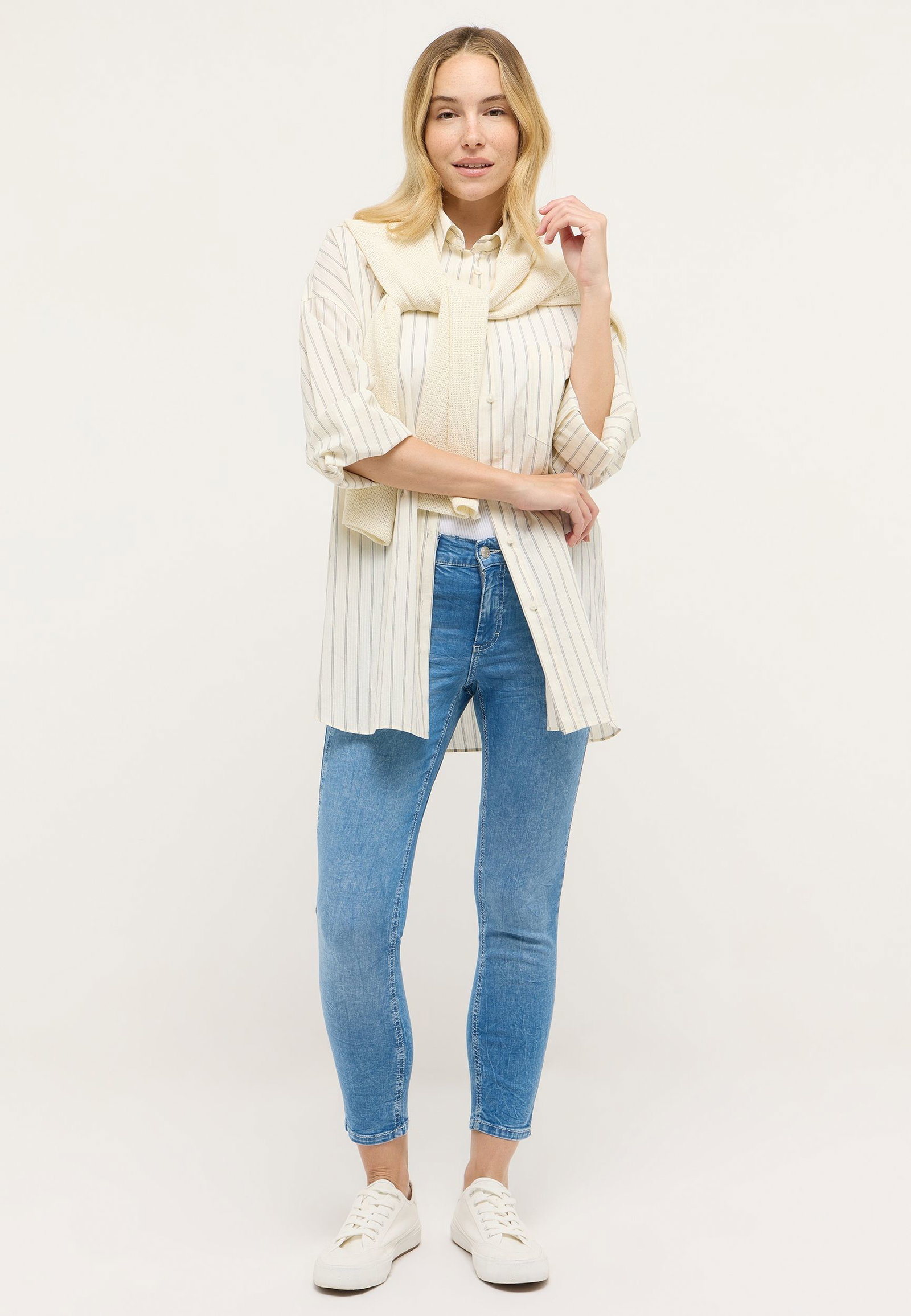 Angels |  Angels 7/8 Jeans "Ornella" | 36 | light blue random used