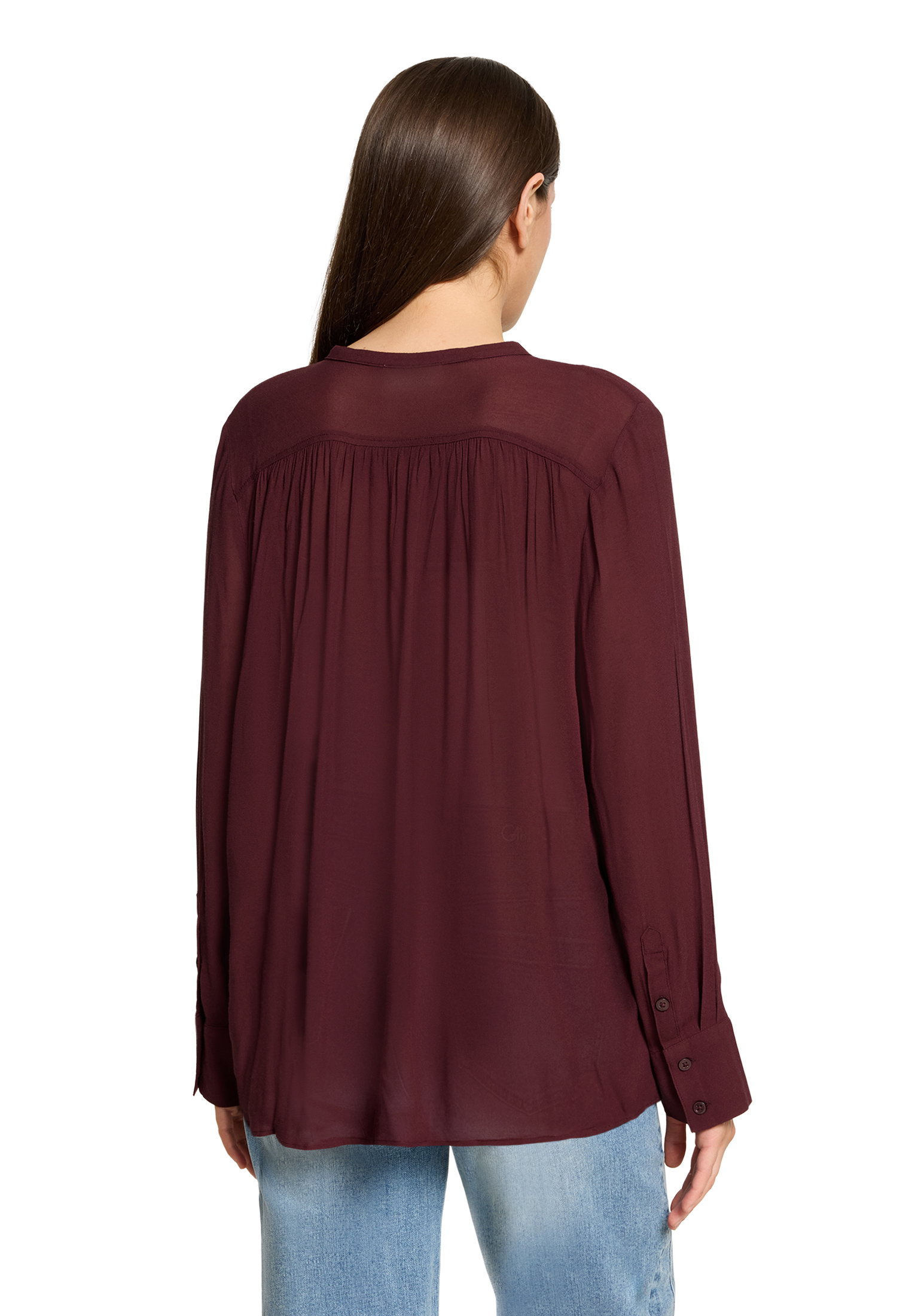 Bluse Kurz 1/1 Arm, Dark Dahlia #4