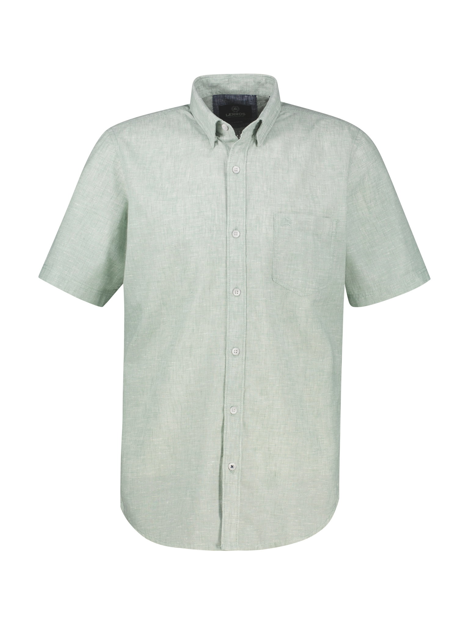HEMD 1/2 ARM, BAY GREEN #1