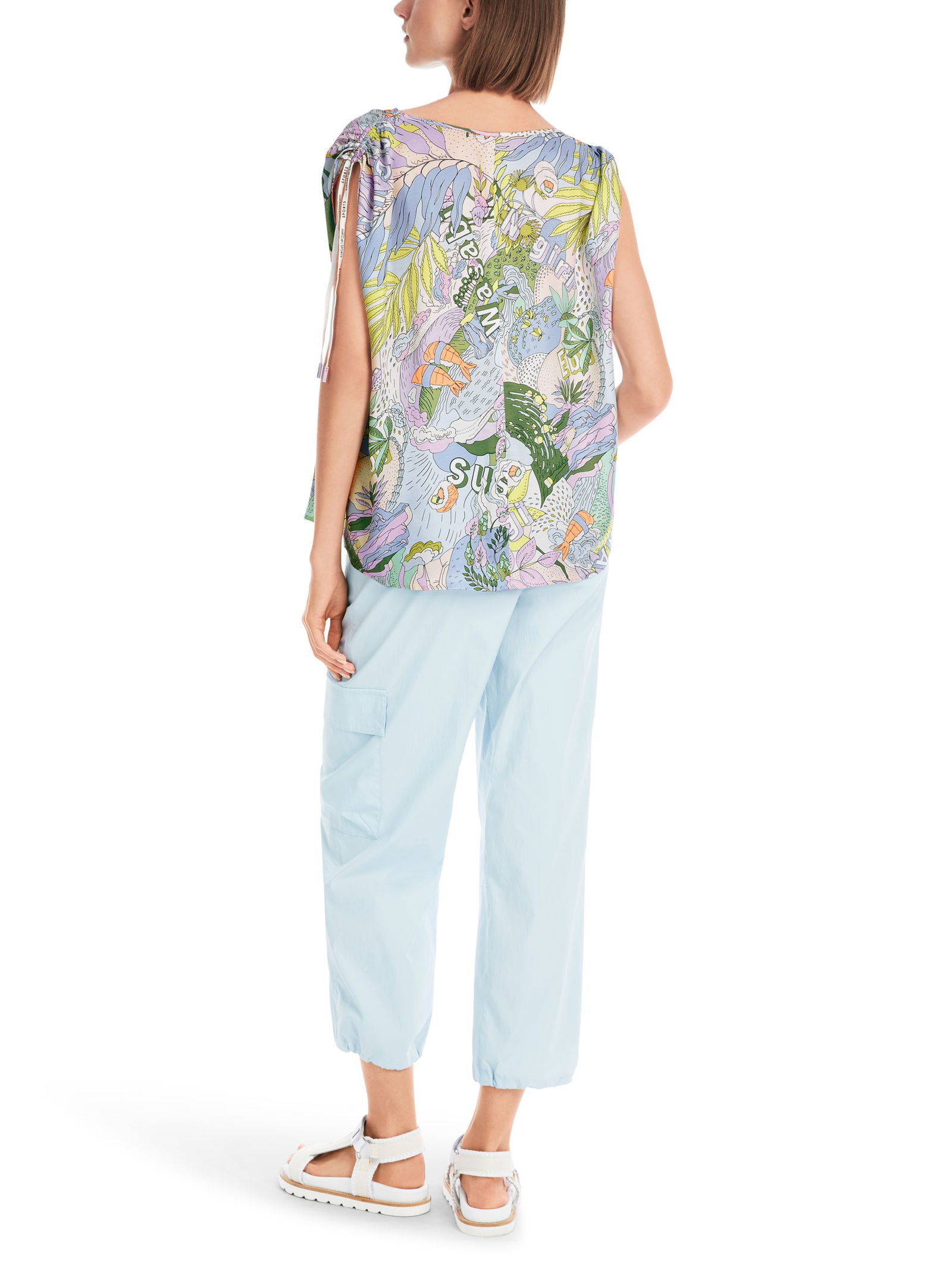 Marc Cain Sports |  Marc Cain Sports Druckbluse  | 40 | 1326_723