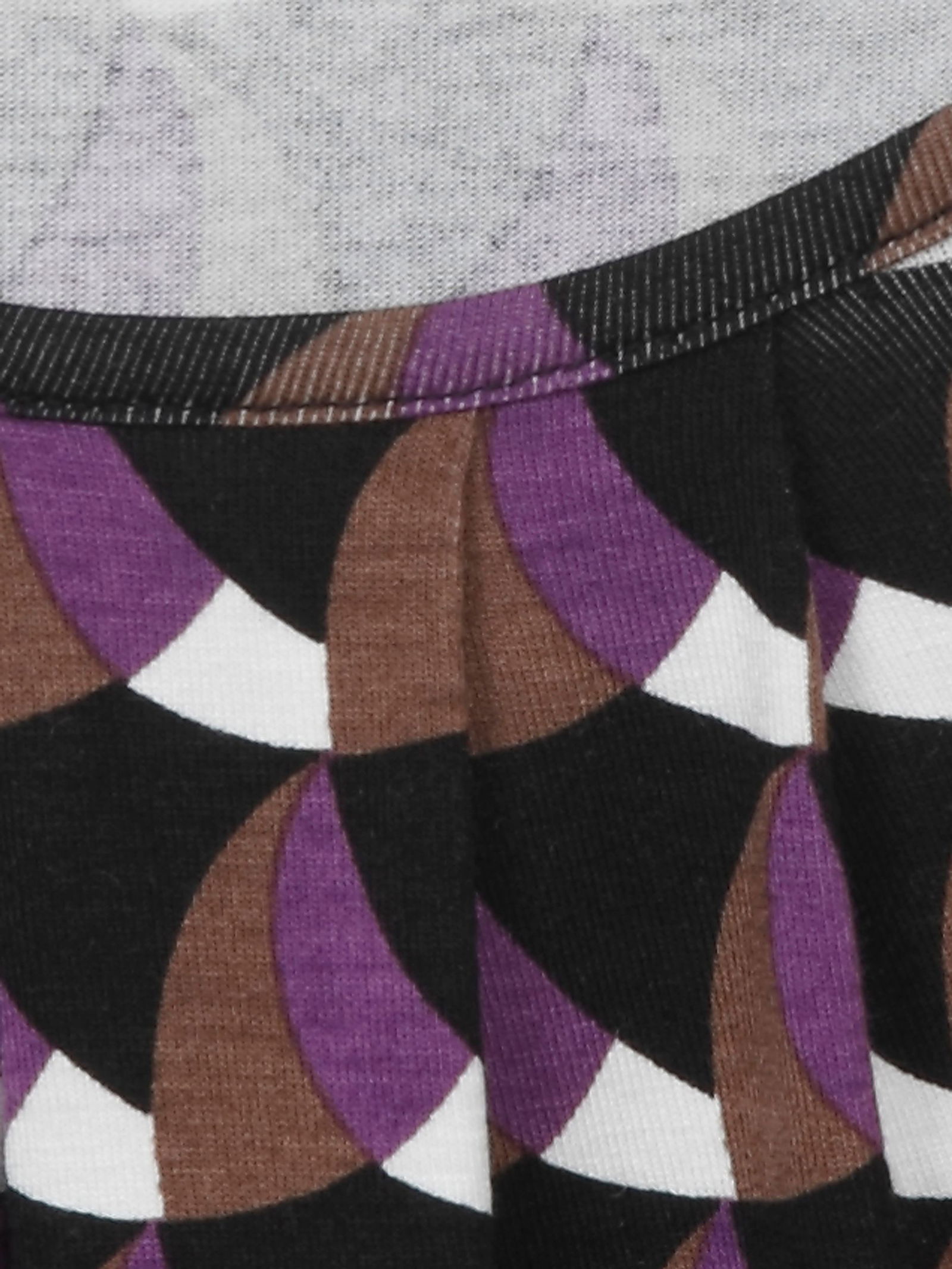 T-Shirt Rundhals 3/4 Arm Druck