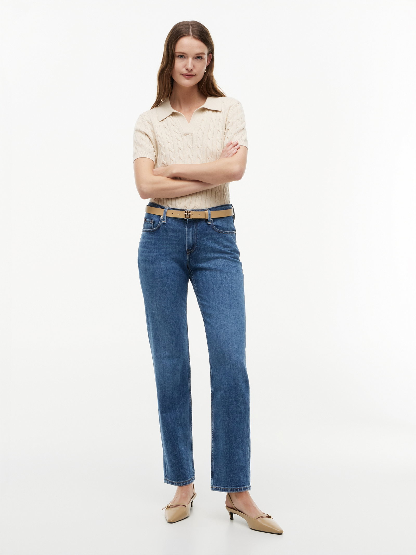 Tommy Hilfiger Straight Leg Jeans #8
