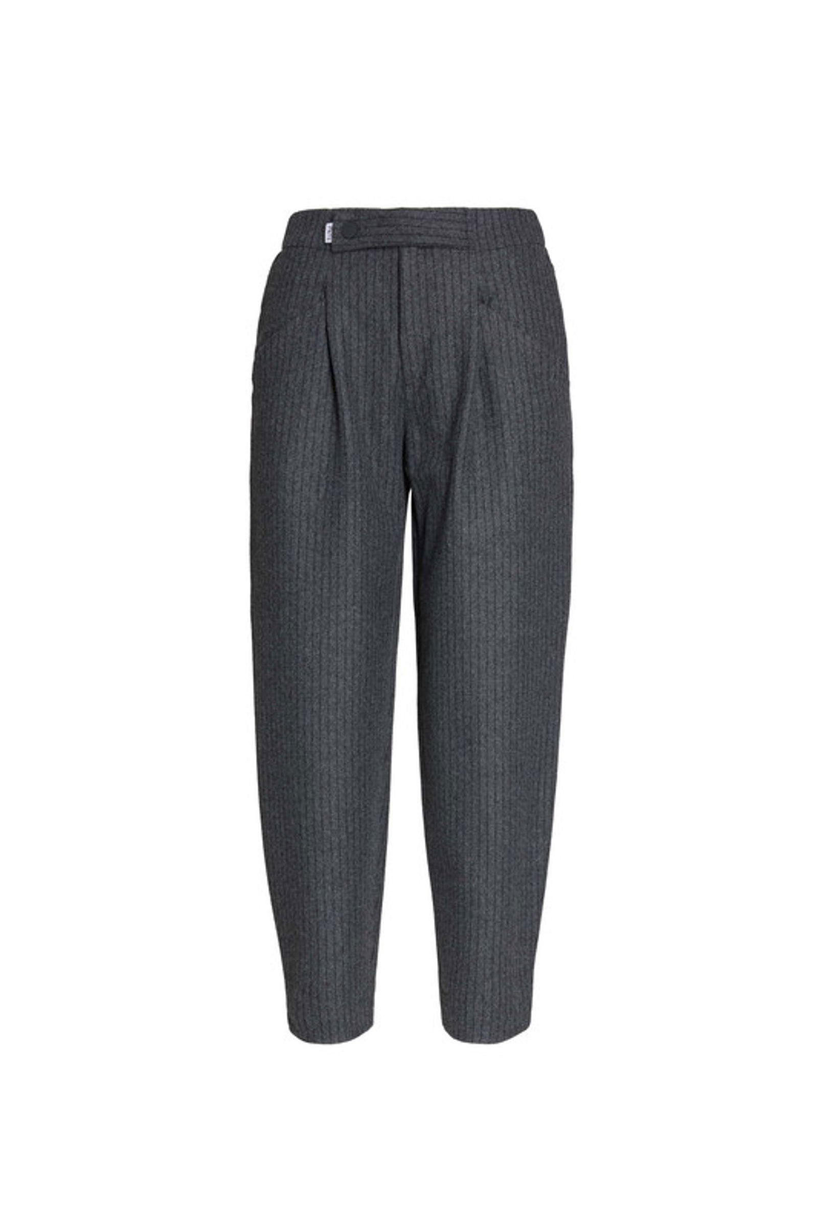 PNTS |  PNTS Schmale Hose  | 27/32 | Anthracite fishgrat