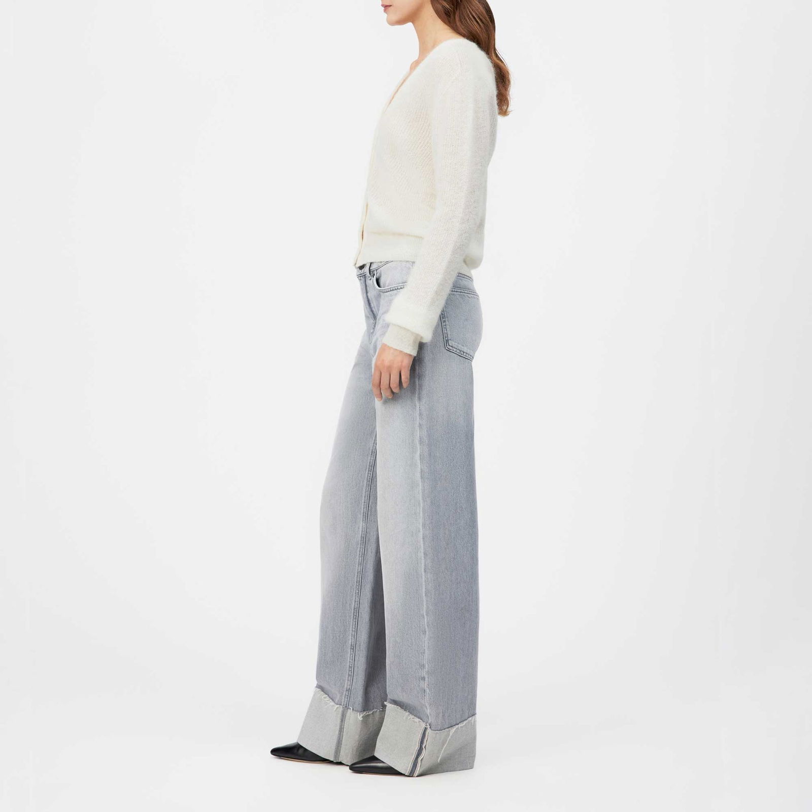 Drykorn |  Drykorn Gertija Strickjacke in luxuriösem Suri Alpaka-Mix | L | beige