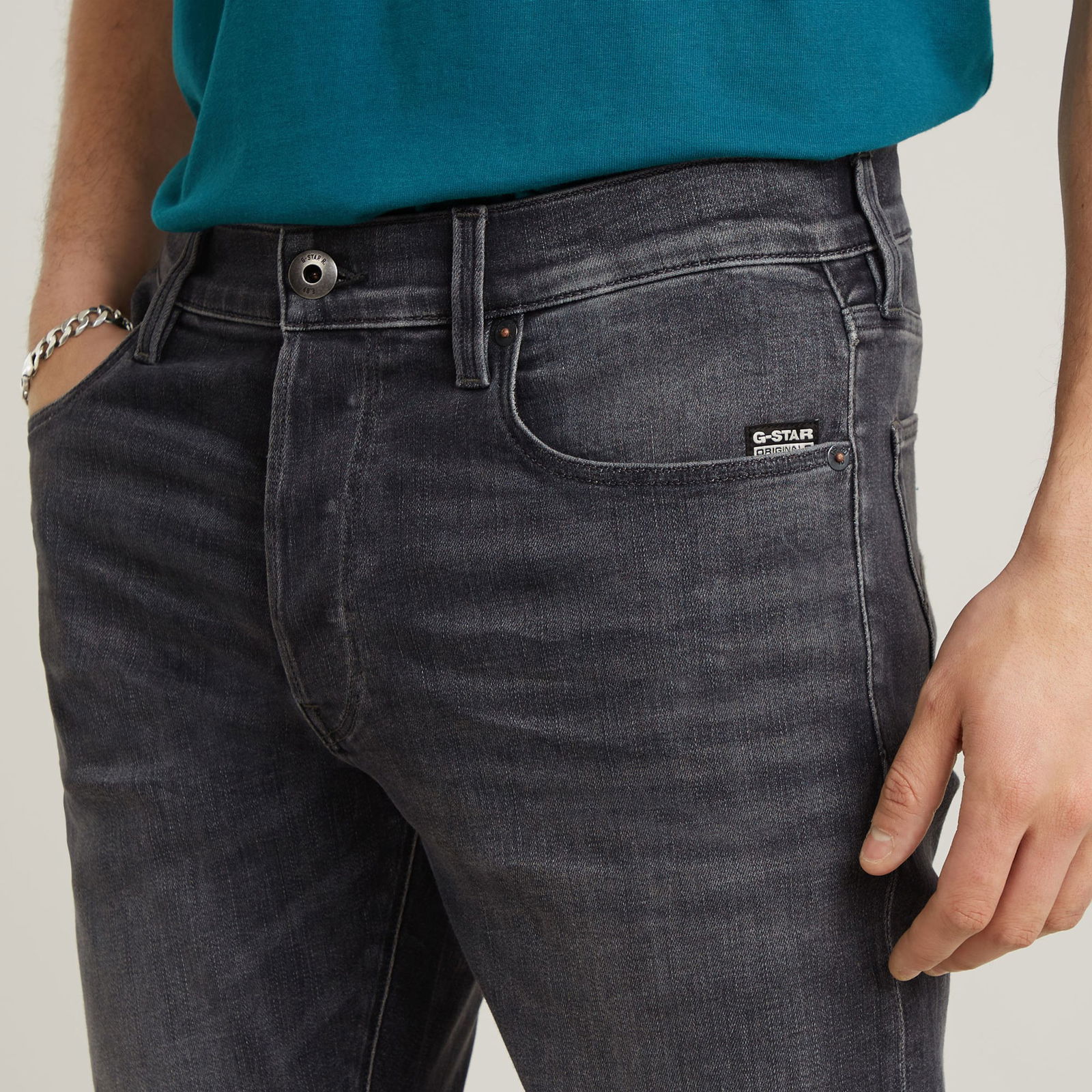 G-Star | G-Star 3301 Slim Jeans | 34/32 | faded black magnet