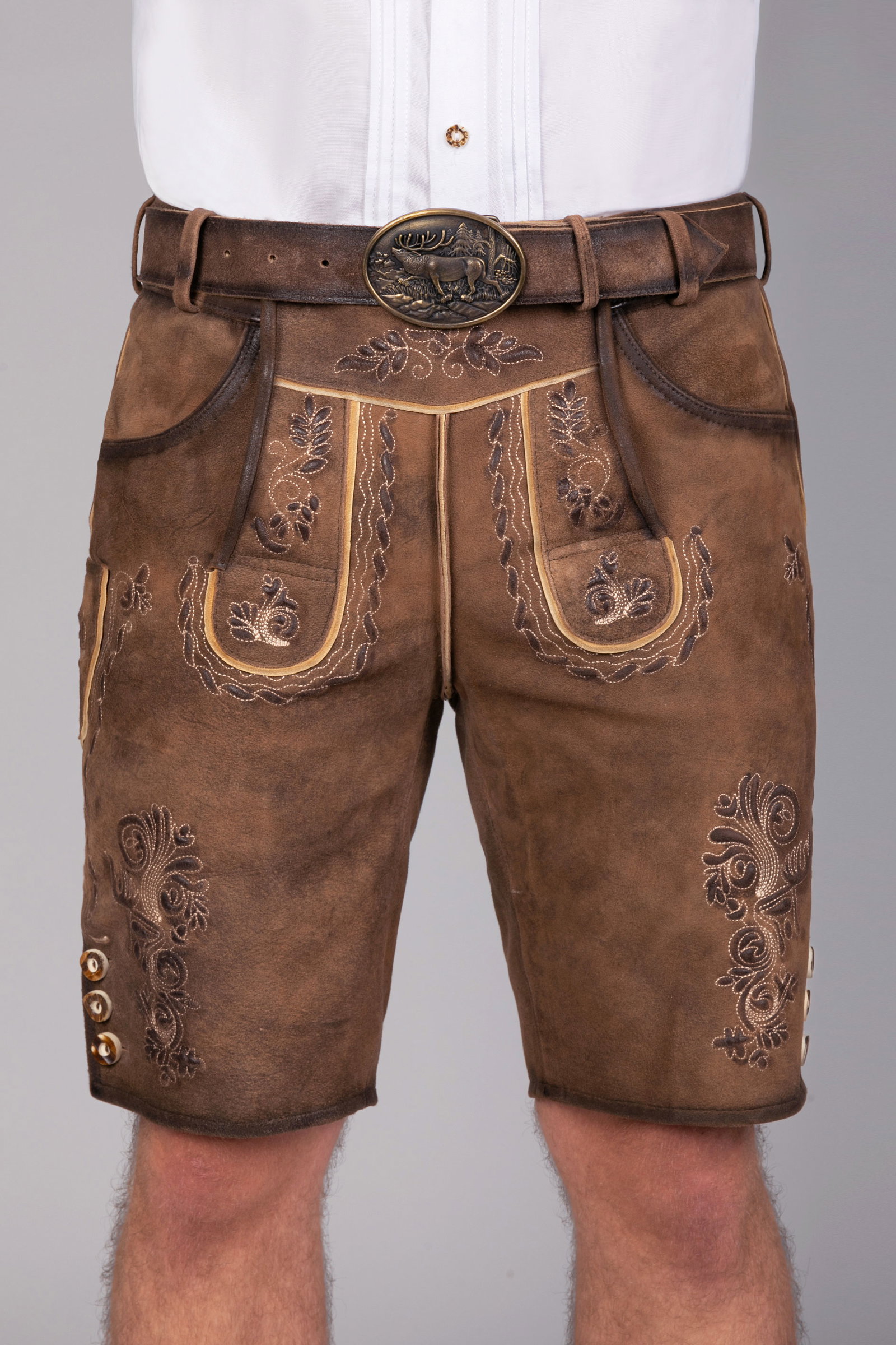 Edelnice kurze Wildbock Lederhose Markus #3