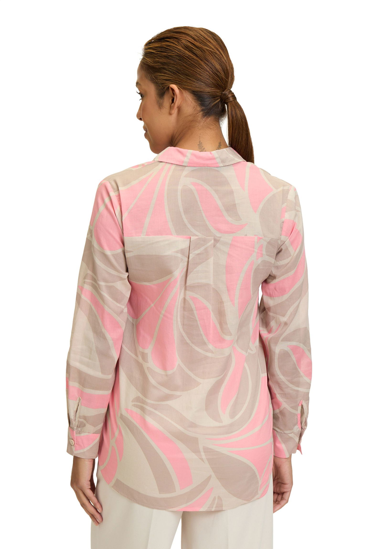 Betty Barclay | Betty Barclay Druckbluse | 46 | nature/rosé