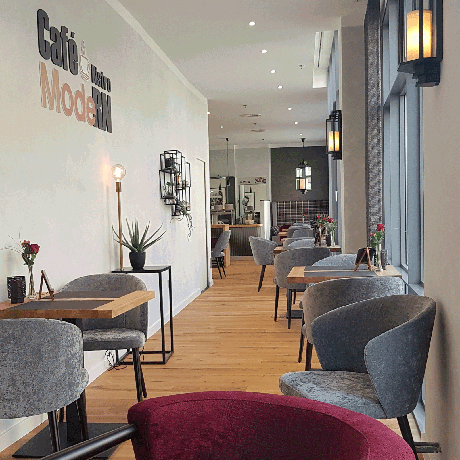 Café Modern im Modehaus Heinze