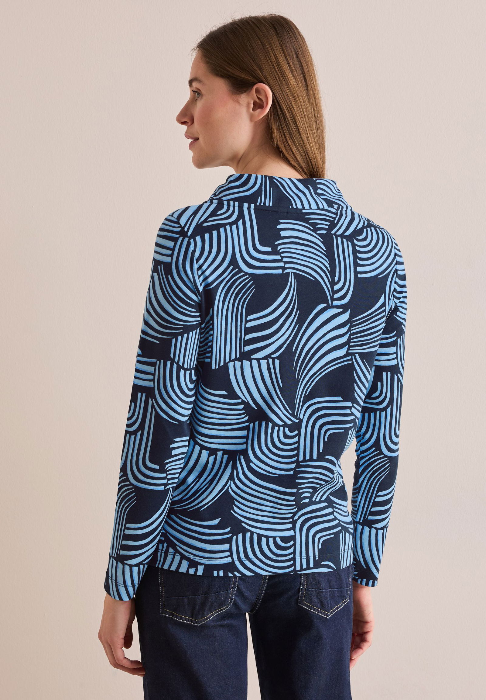 CECIL |  CECIL Longsleeve  | XXL | universal blue