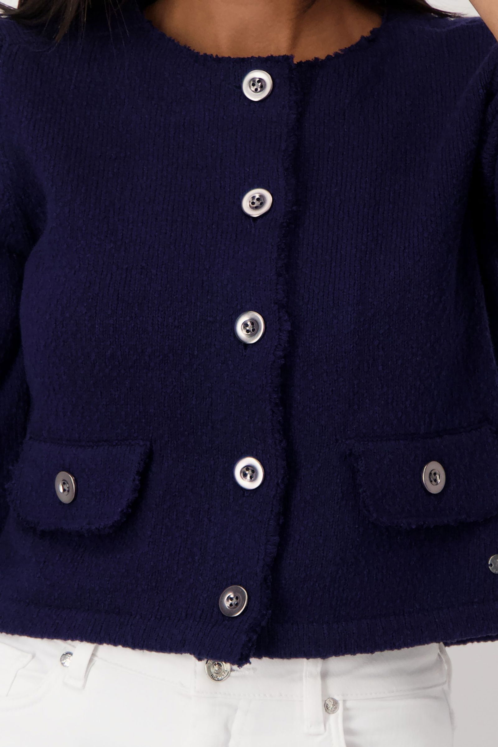 Monari |  Monari Strickjacke | Cardigan  | 42 | navy blue