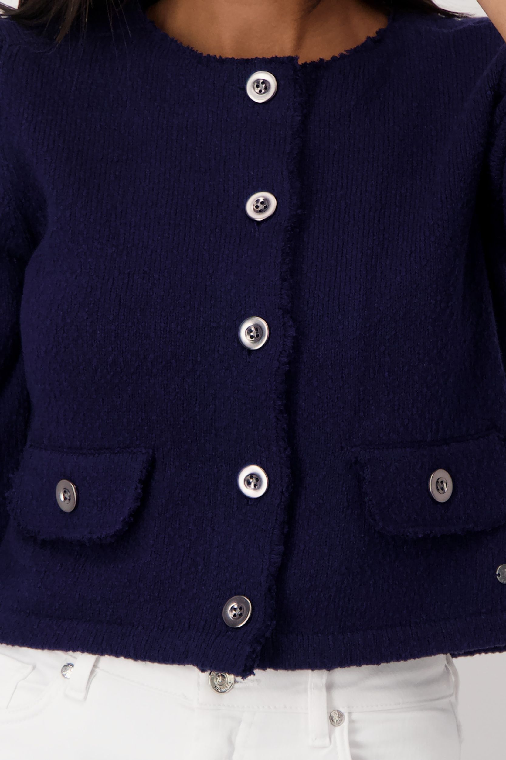 Monari |  Monari Strickjacke | Cardigan  | 42 | navy blue