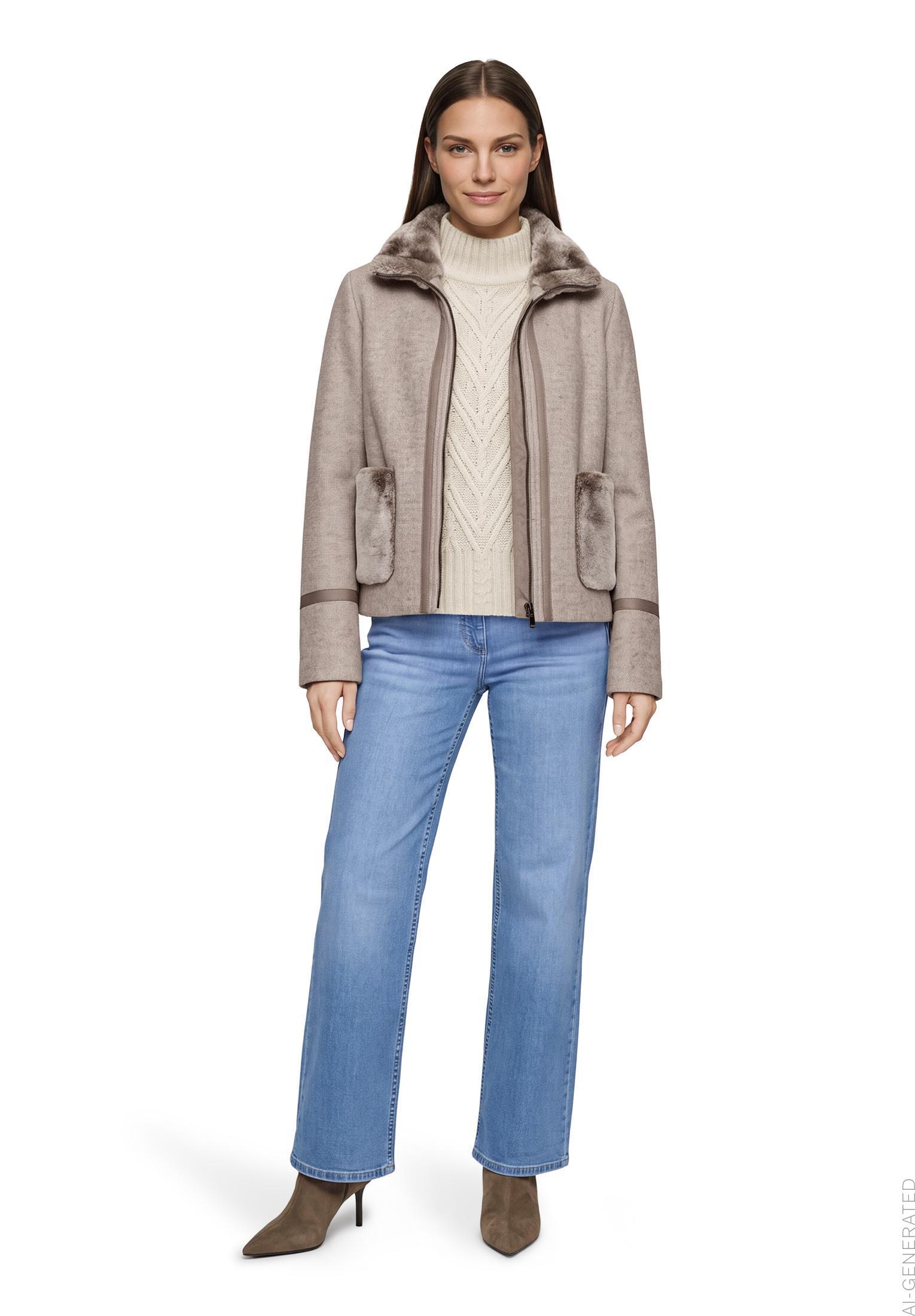 Jacke Wolle, Walnut Melange #5