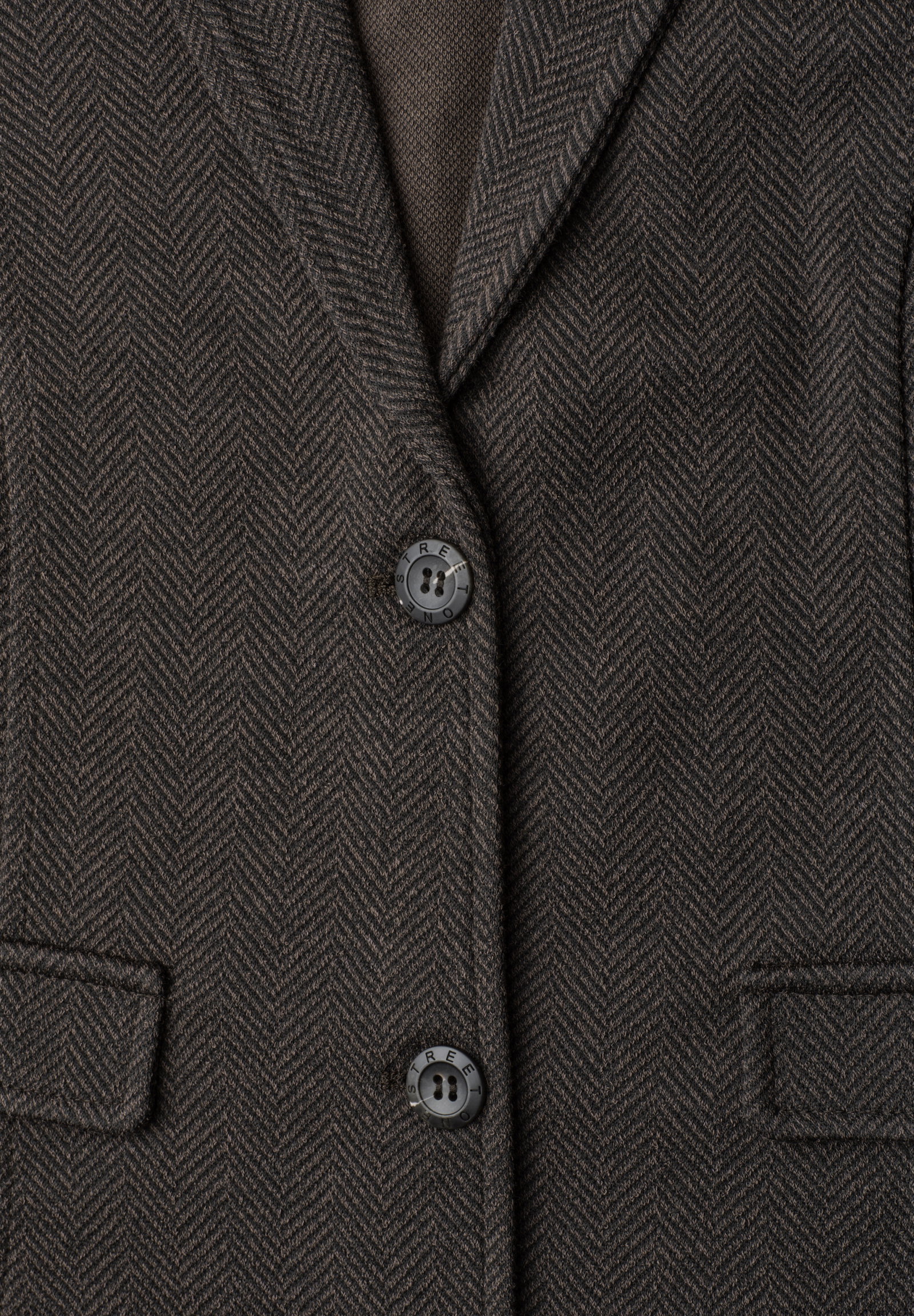 QR Dessin Basic Blazer, black coffee #2
