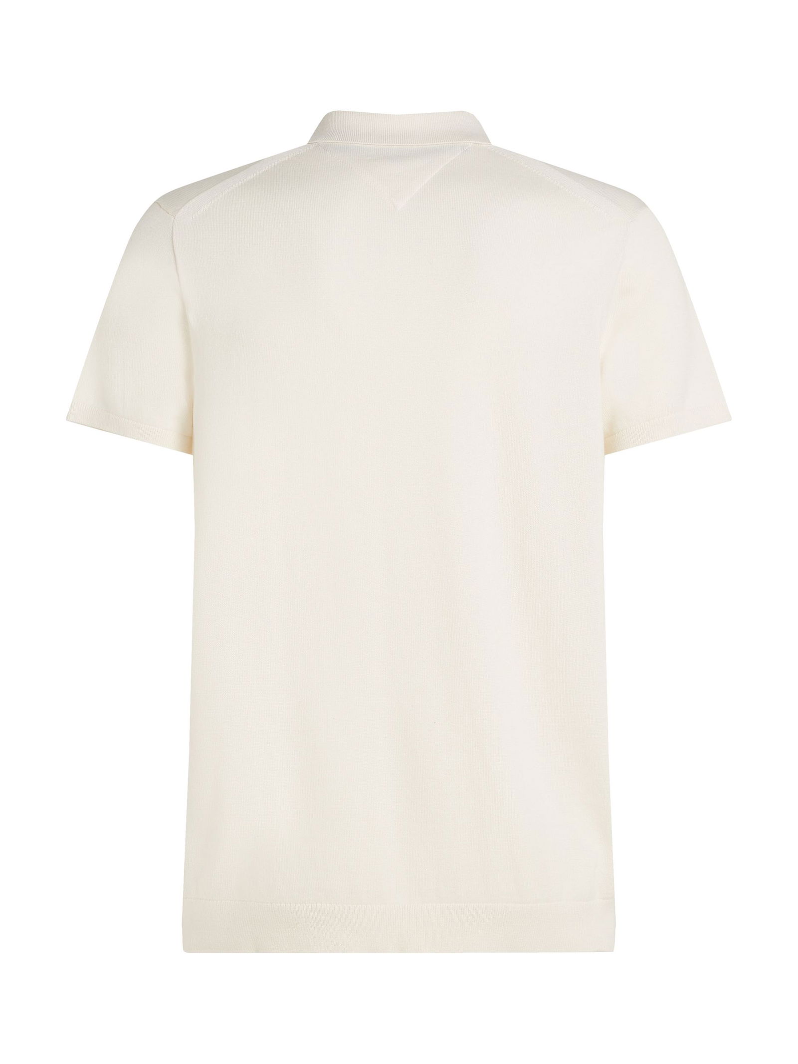 Tommy Hilfiger |  Tommy Hilfiger Poloshirt  | M | ivory petal