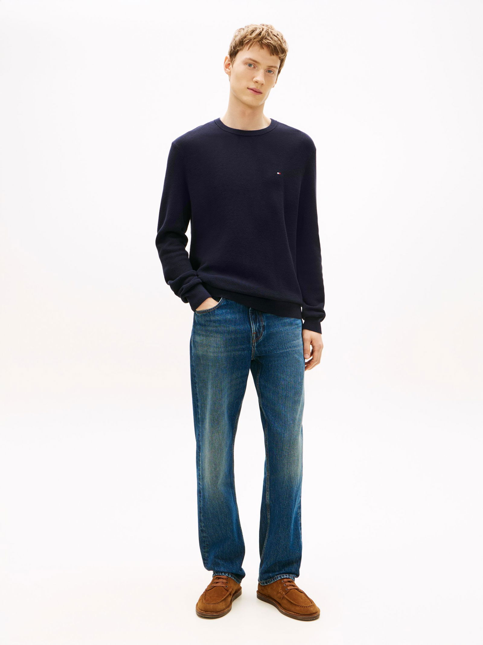 Tommy Hilfiger |  Tommy Hilfiger Pullover | XXXL | desert sky