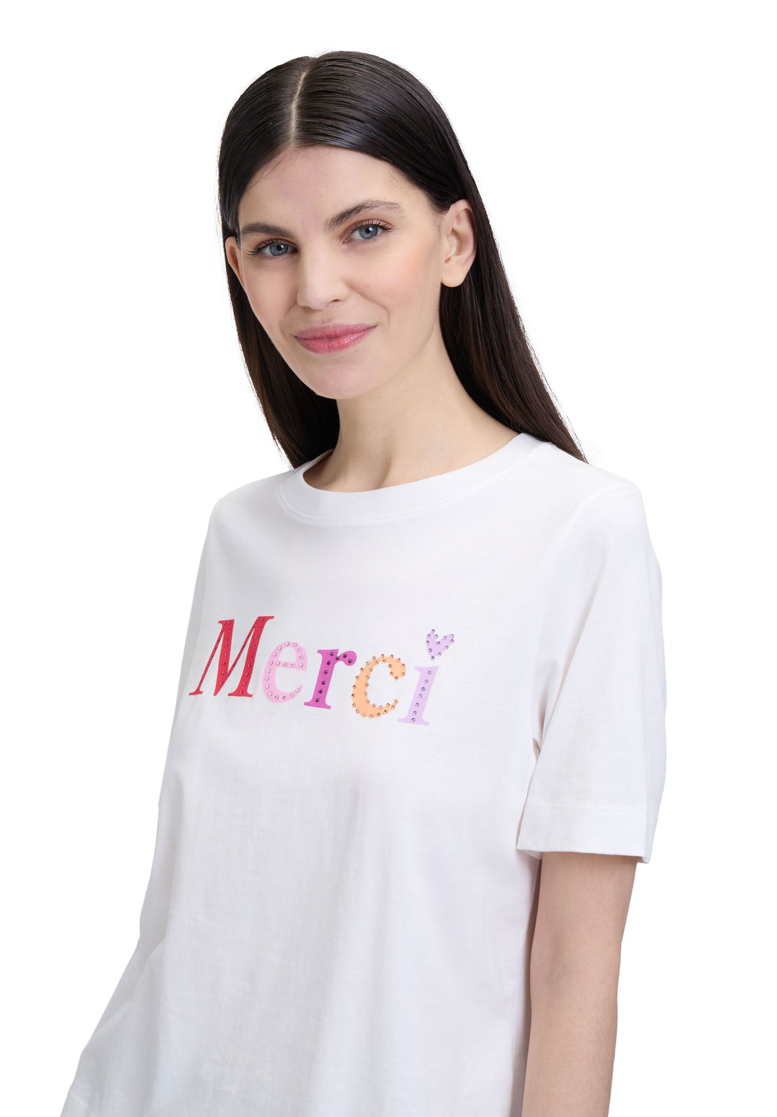 Cartoon | Cartoon T-Shirt | 42 | patch cream/pink