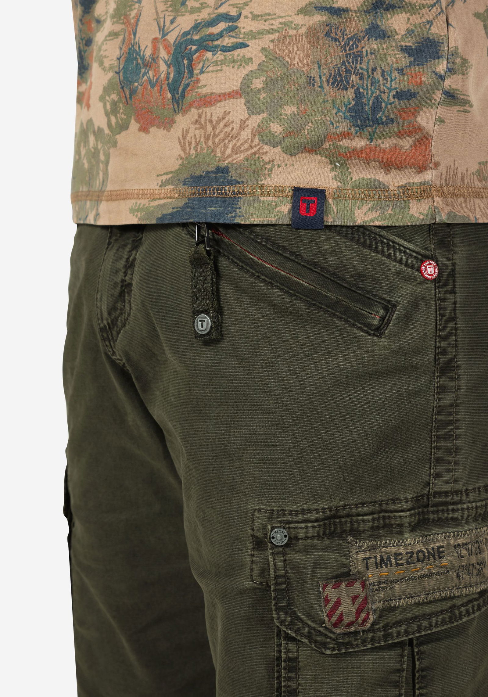 Timezone |  Timezone Shorts  | 33 | washed leave green