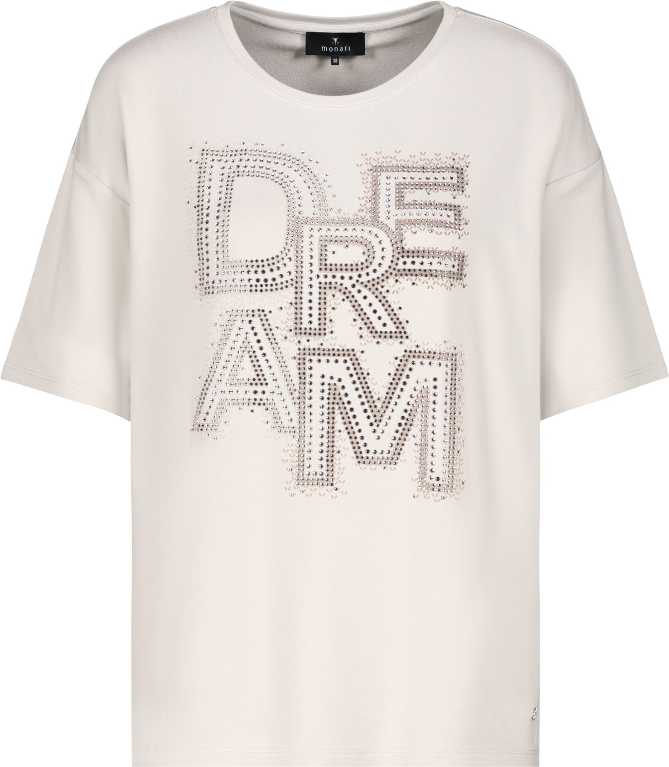 Monari |  T-Shirt, warm sand | 46