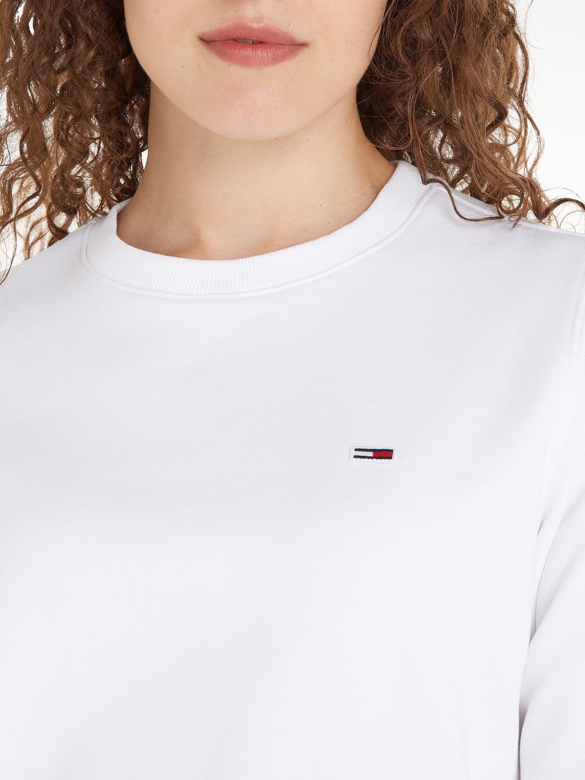 Tommy Jeans |  Tommy Jeans Pullover  | S | white