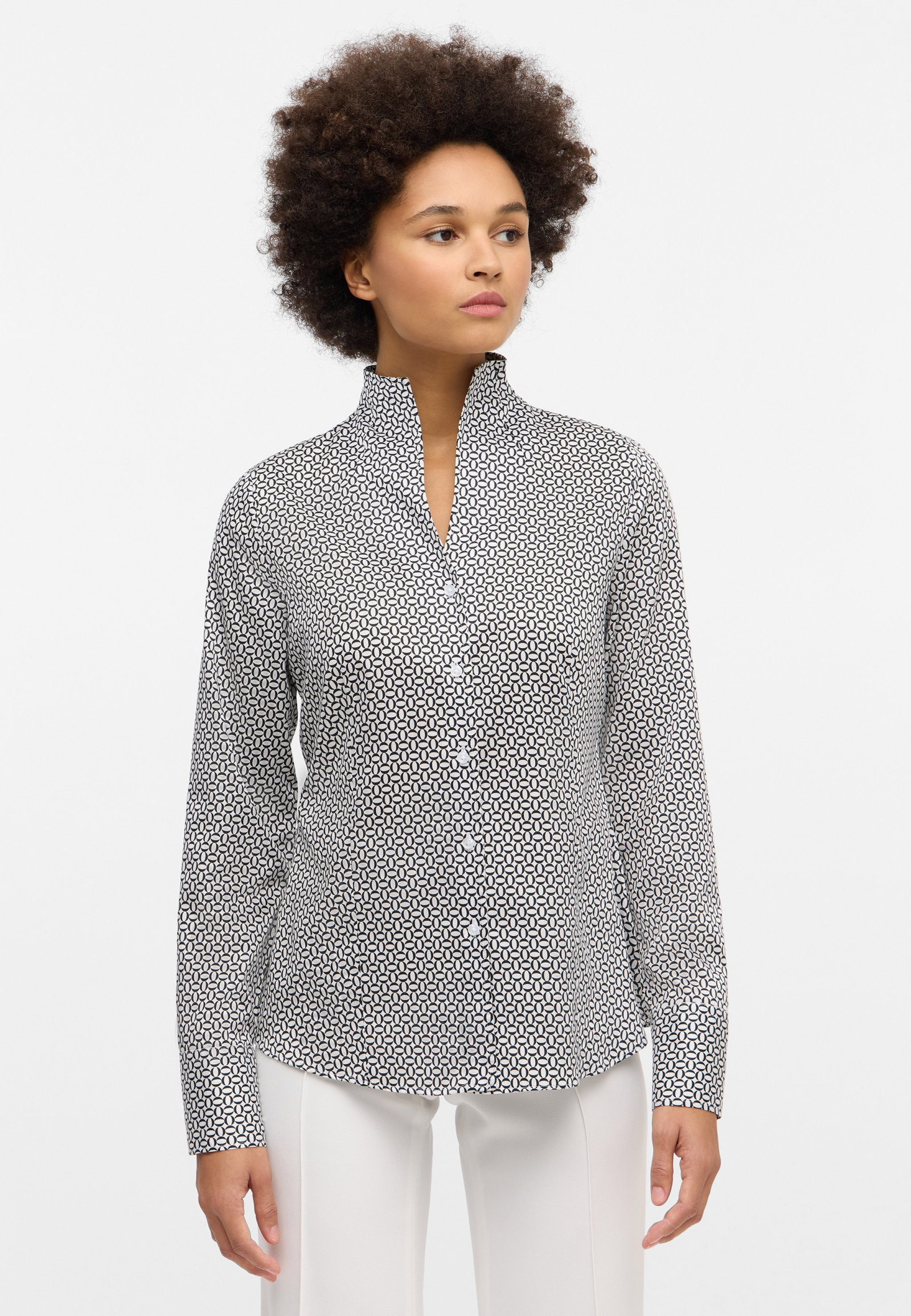 Eterna Bluse Minimalprint #2