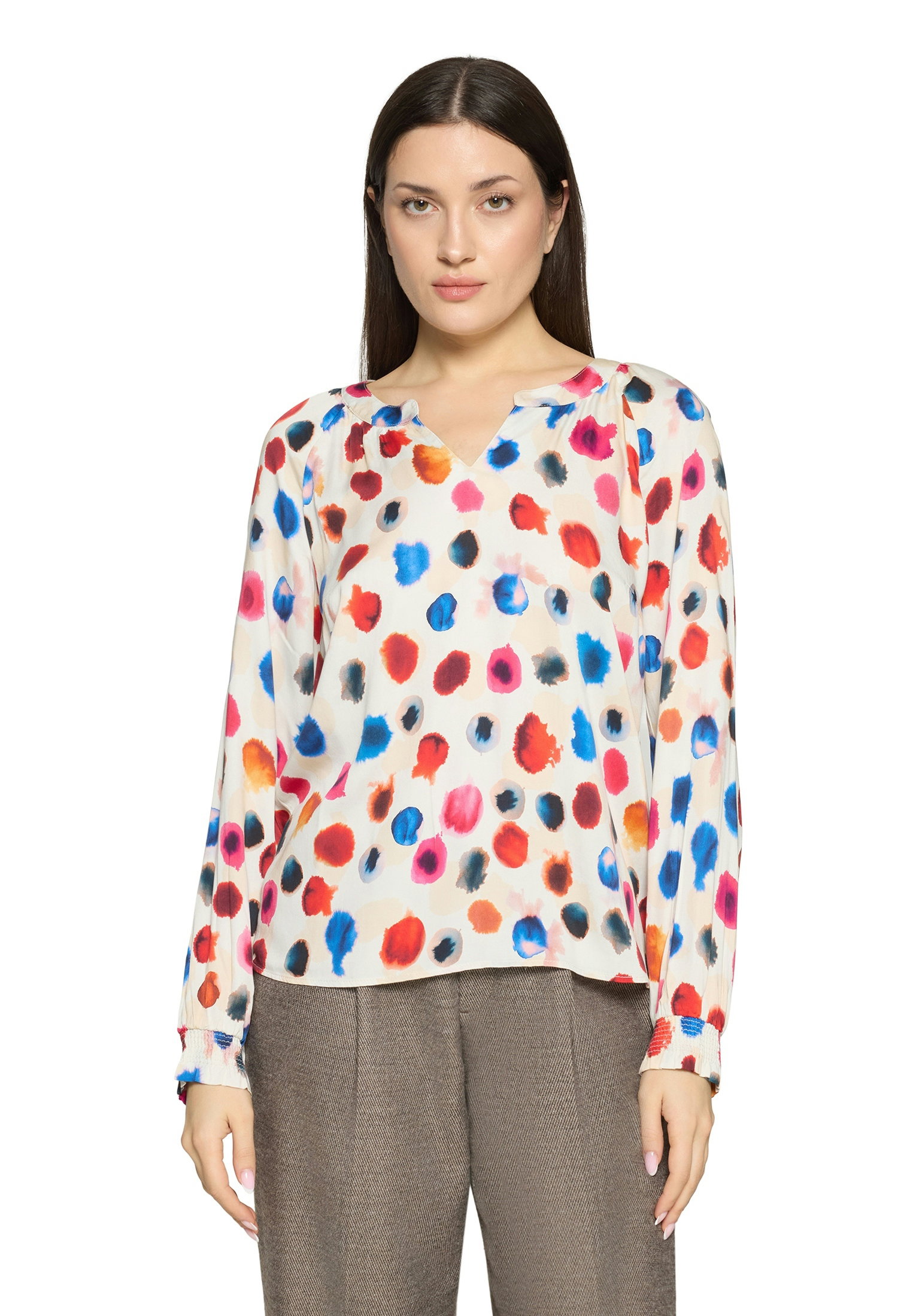 Cartoon Druckbluse #3