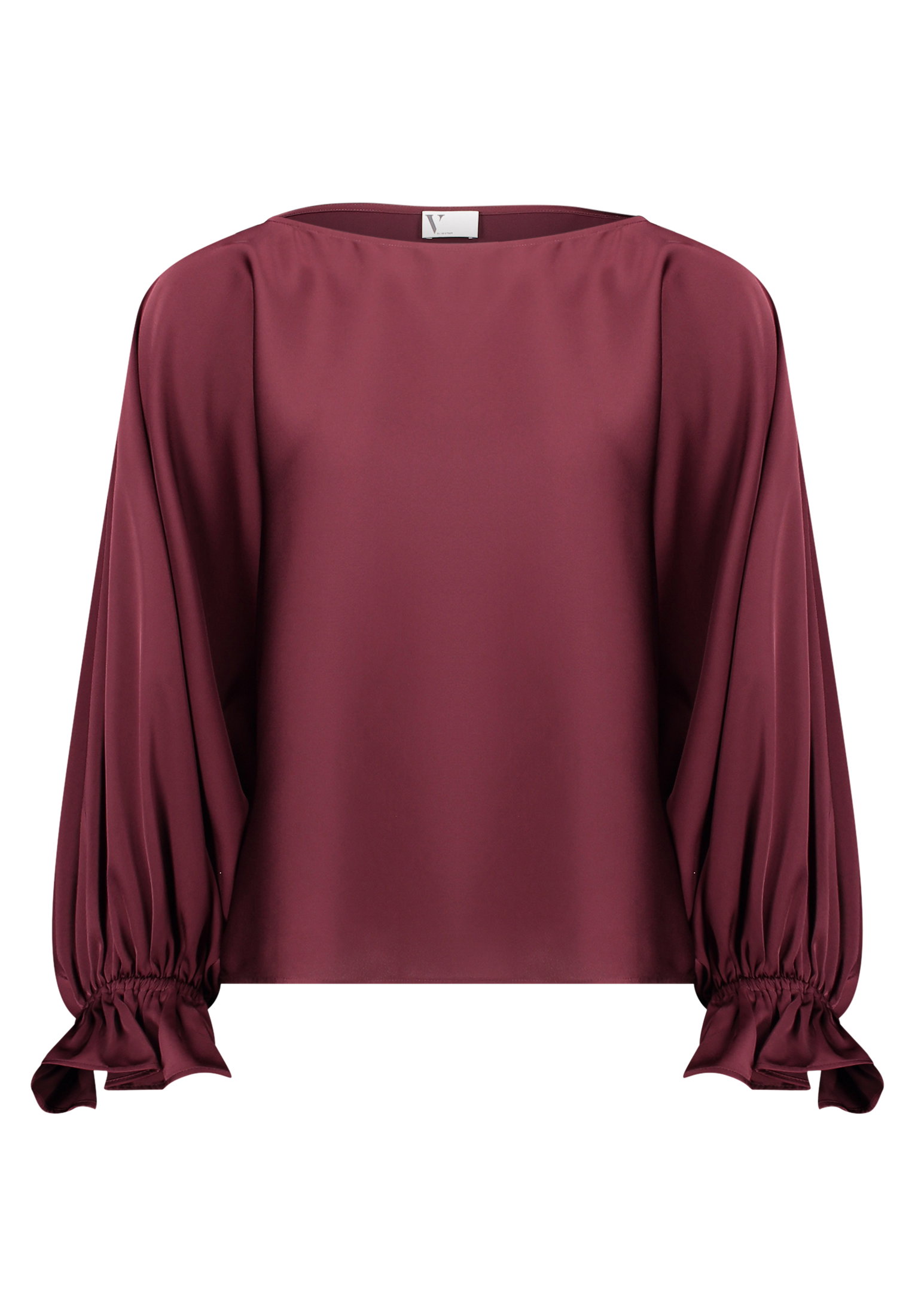 Satin-Bluse #1