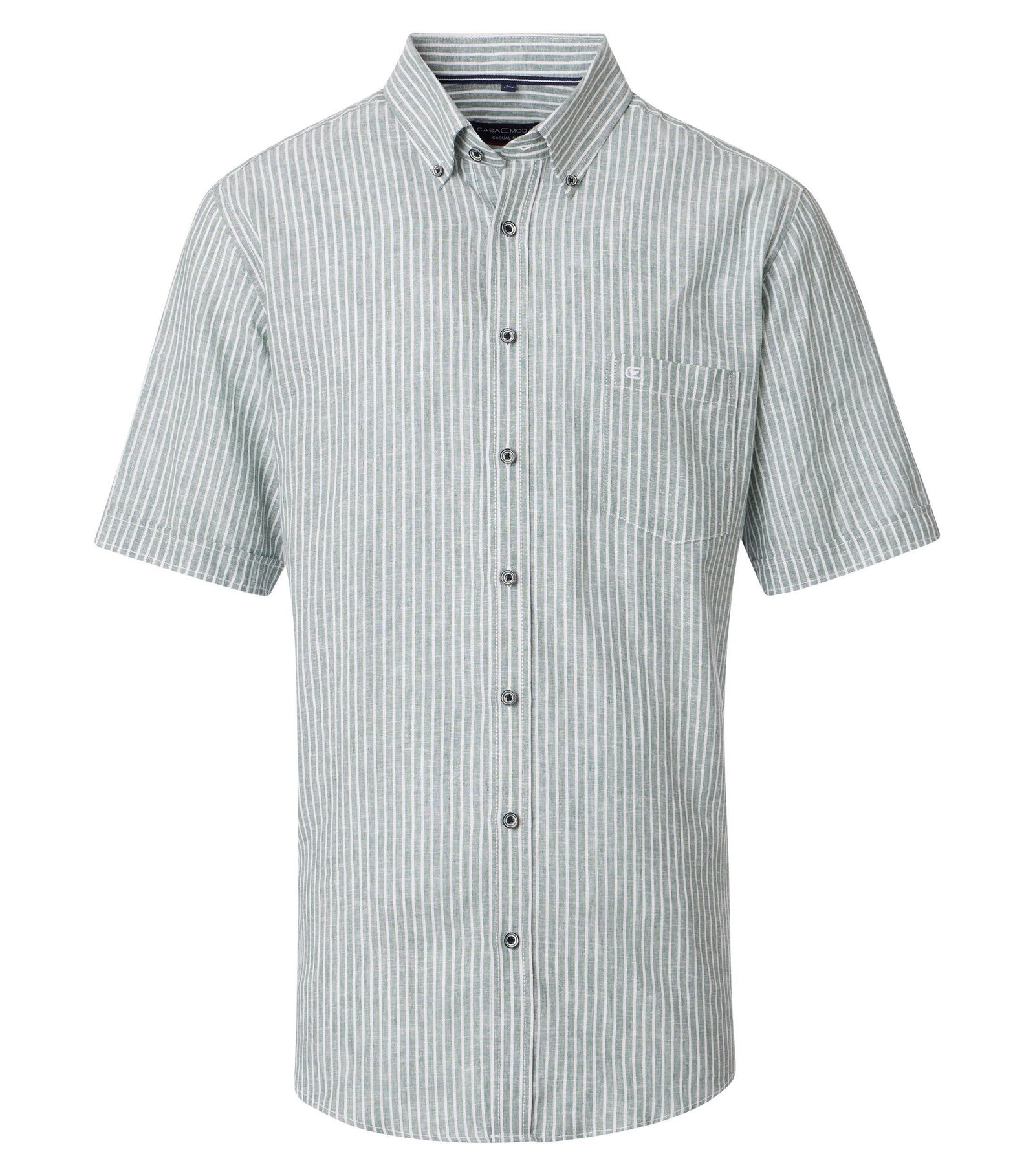 4759cf3d6f285e28b3c944fac047ea06 Casa Moda |  Leinenhemd | XL | grün
