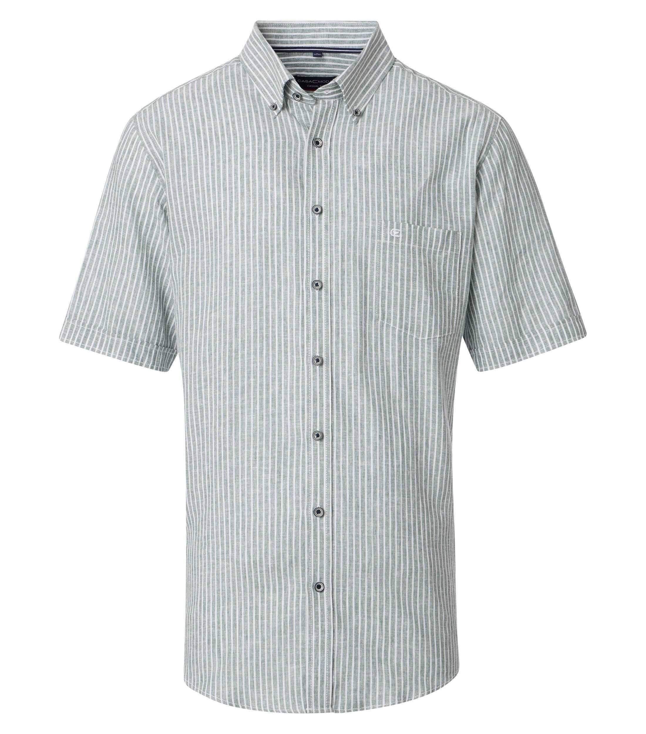 Casa Moda |  Leinenhemd | XL | grün