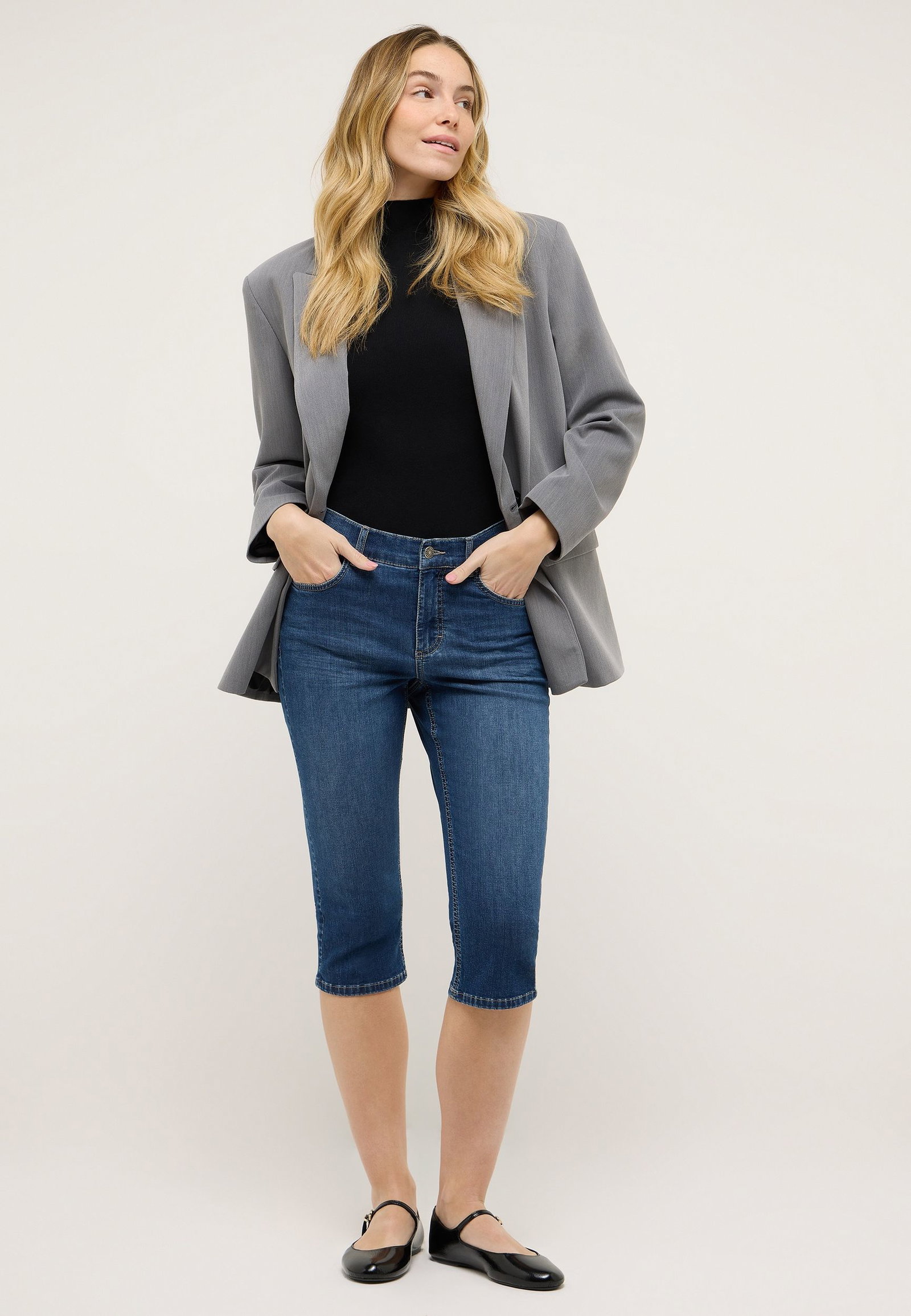 Angels |  Angels 7/8-Jeans  | 34 | mid blue used