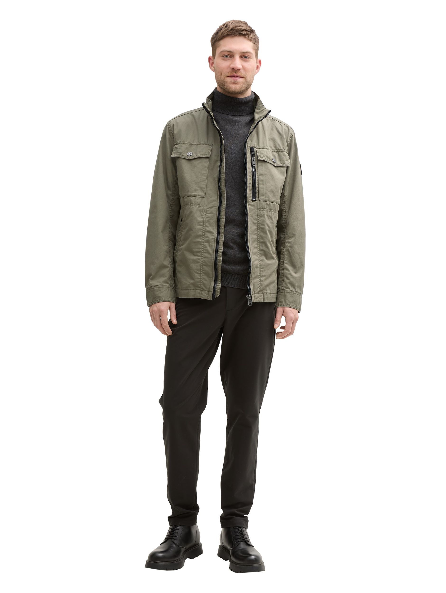 Tom Tailor |  Tom Tailor Softshelljacke  | XL | smokey olive green